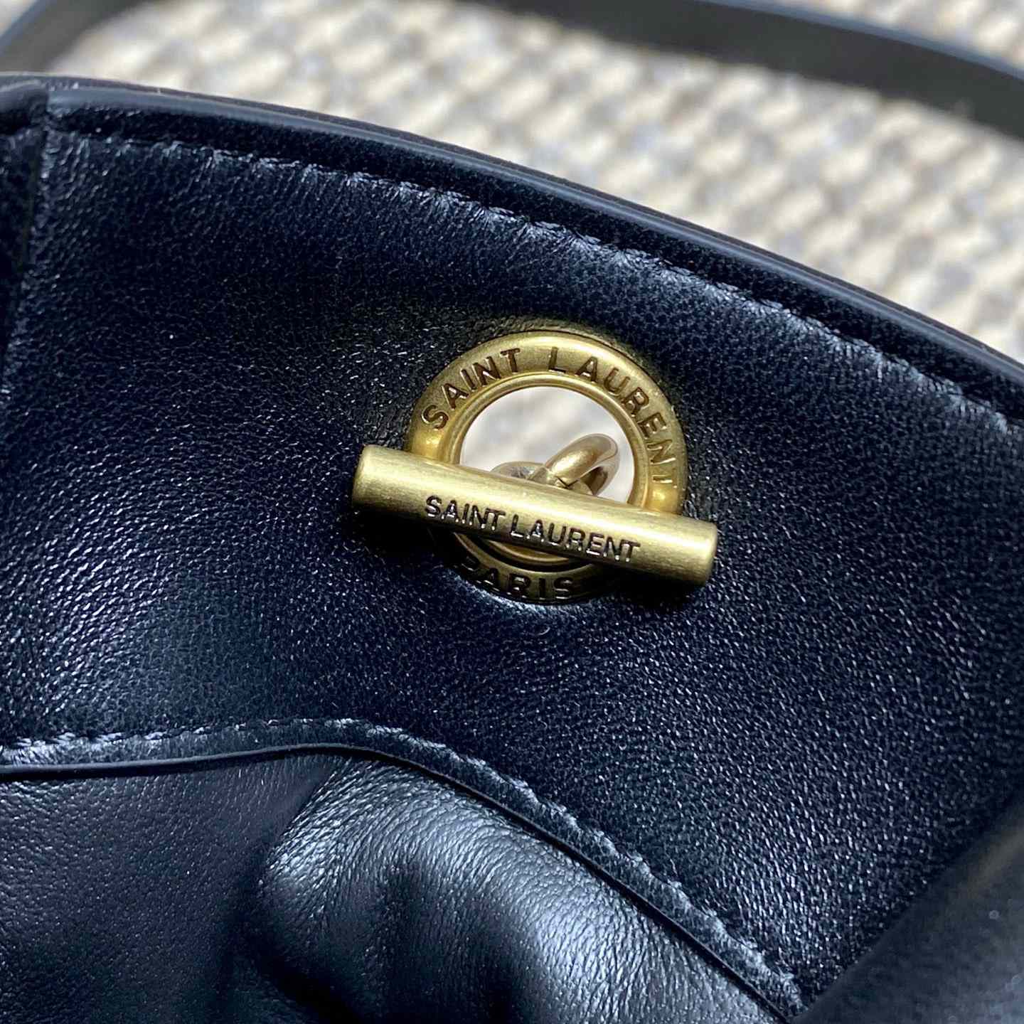 Saint Laurent Jamie Shoulder Pouch In Lambskin - DopestKickz