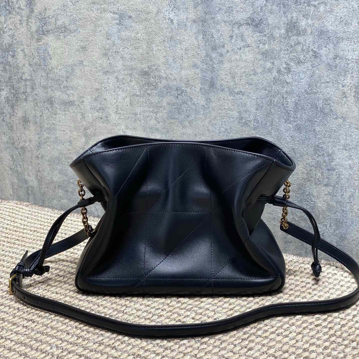 Saint Laurent Jamie Shoulder Pouch In Lambskin - DopestKickz