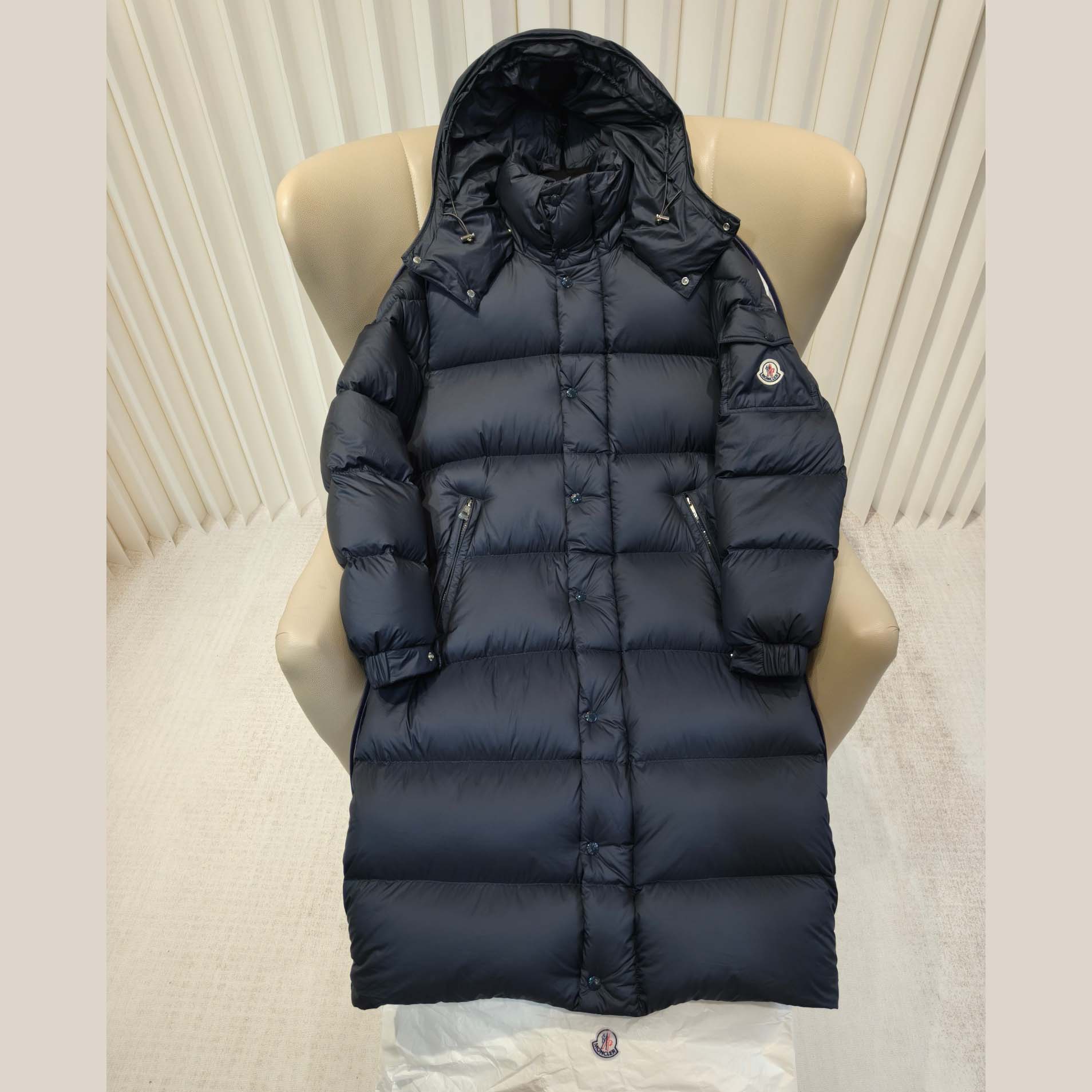 Moncler Hanoverian Hooded Long Down Jacket  - DopestKickz