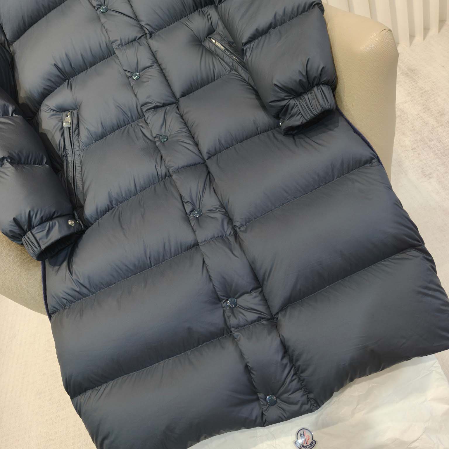 Moncler Hanoverian Hooded Long Down Jacket  - DopestKickz