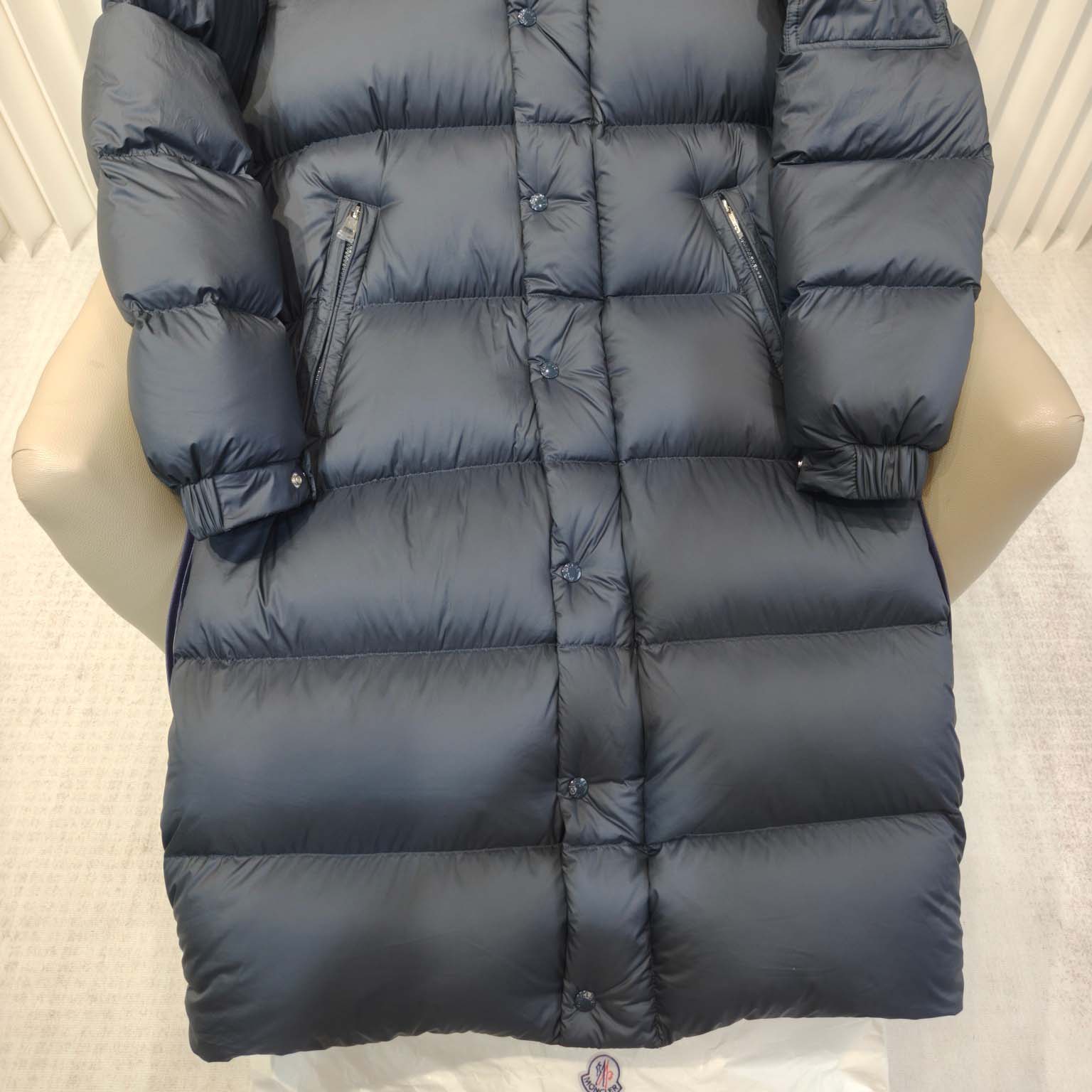 Moncler Hanoverian Hooded Long Down Jacket  - DopestKickz