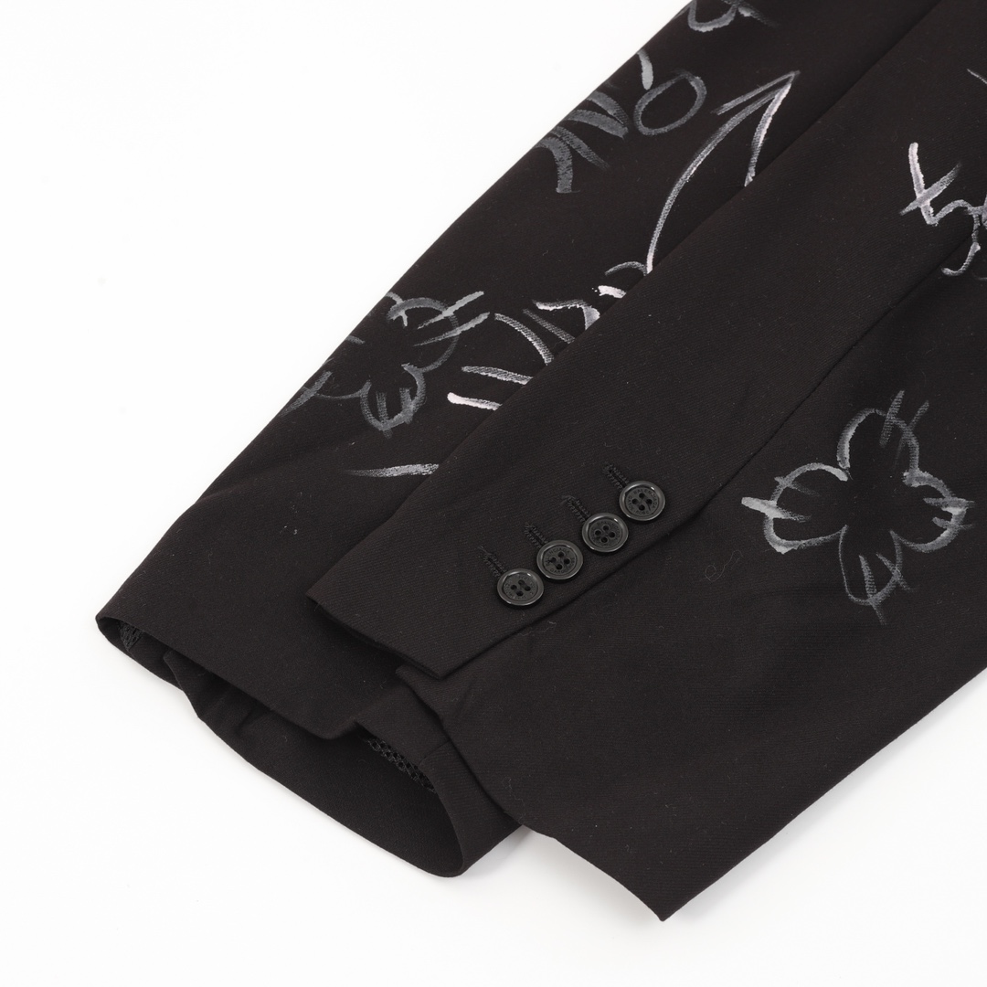 Balenciaga Graffiti Skater Tailored Blazer - DopestKickz