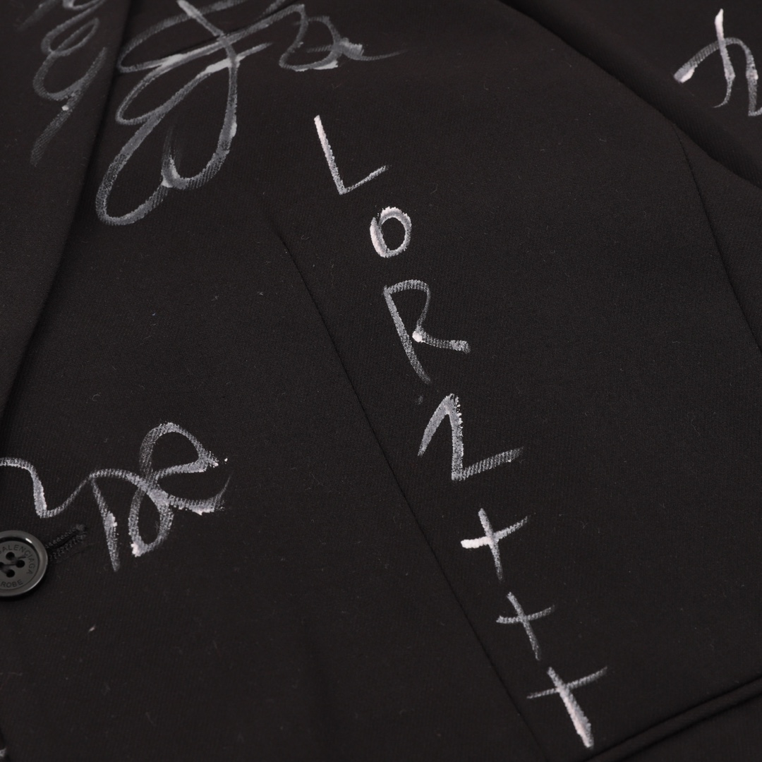 Balenciaga Graffiti Skater Tailored Blazer - DopestKickz