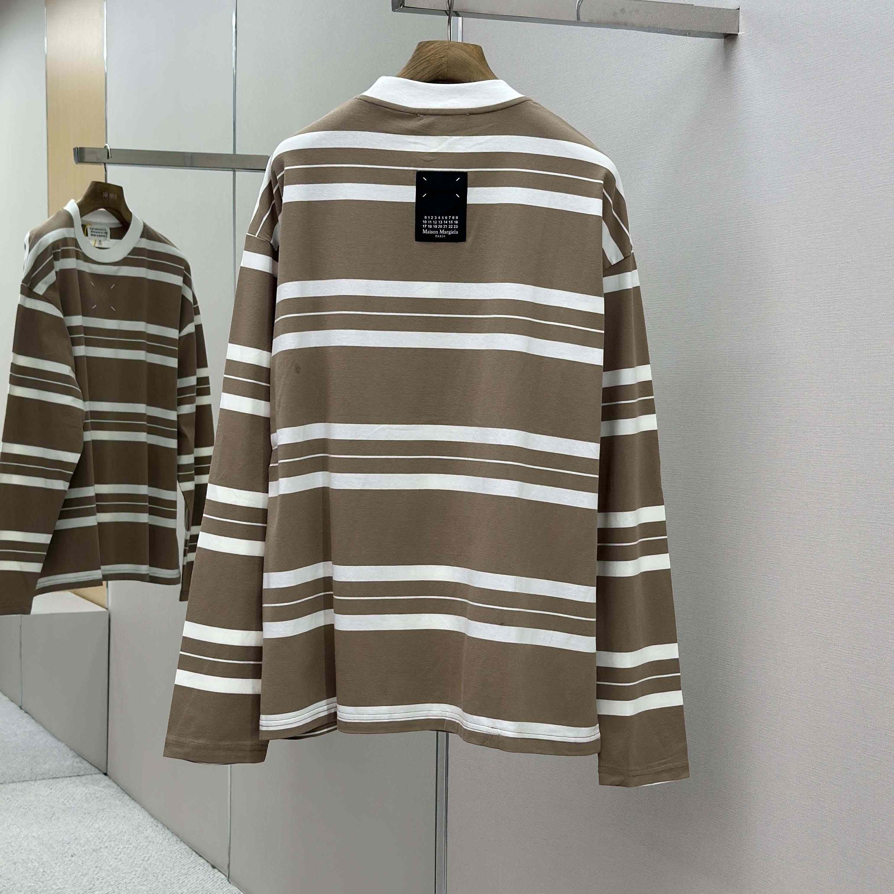 Maison Margiela Striped Long-sleeved - DopestKickz