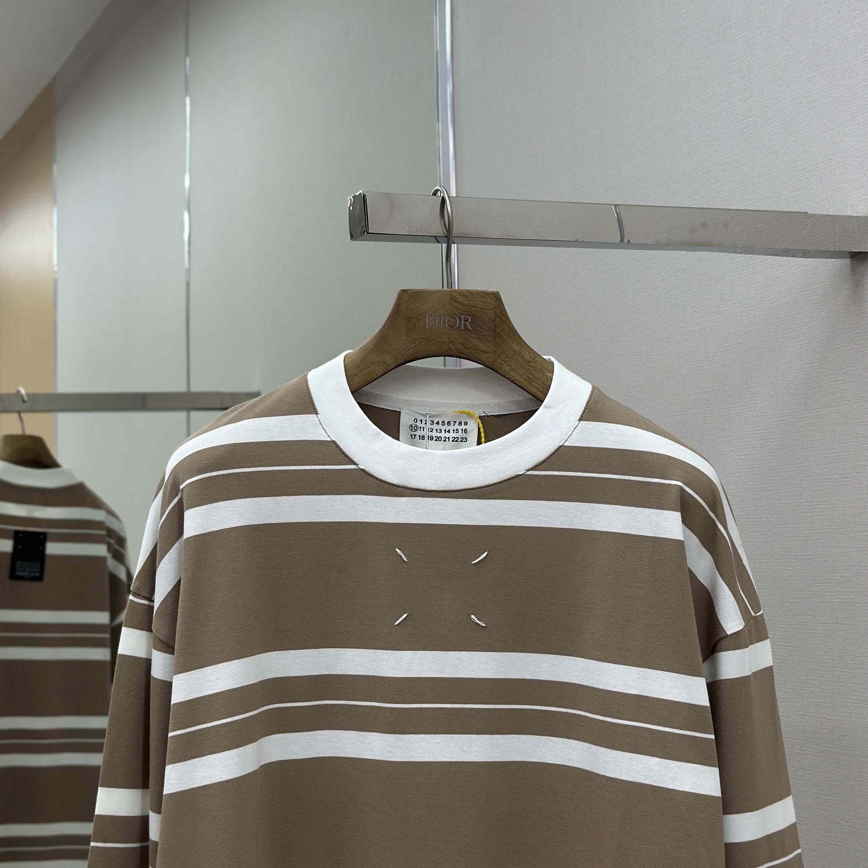 Maison Margiela Striped Long-sleeved - DopestKickz
