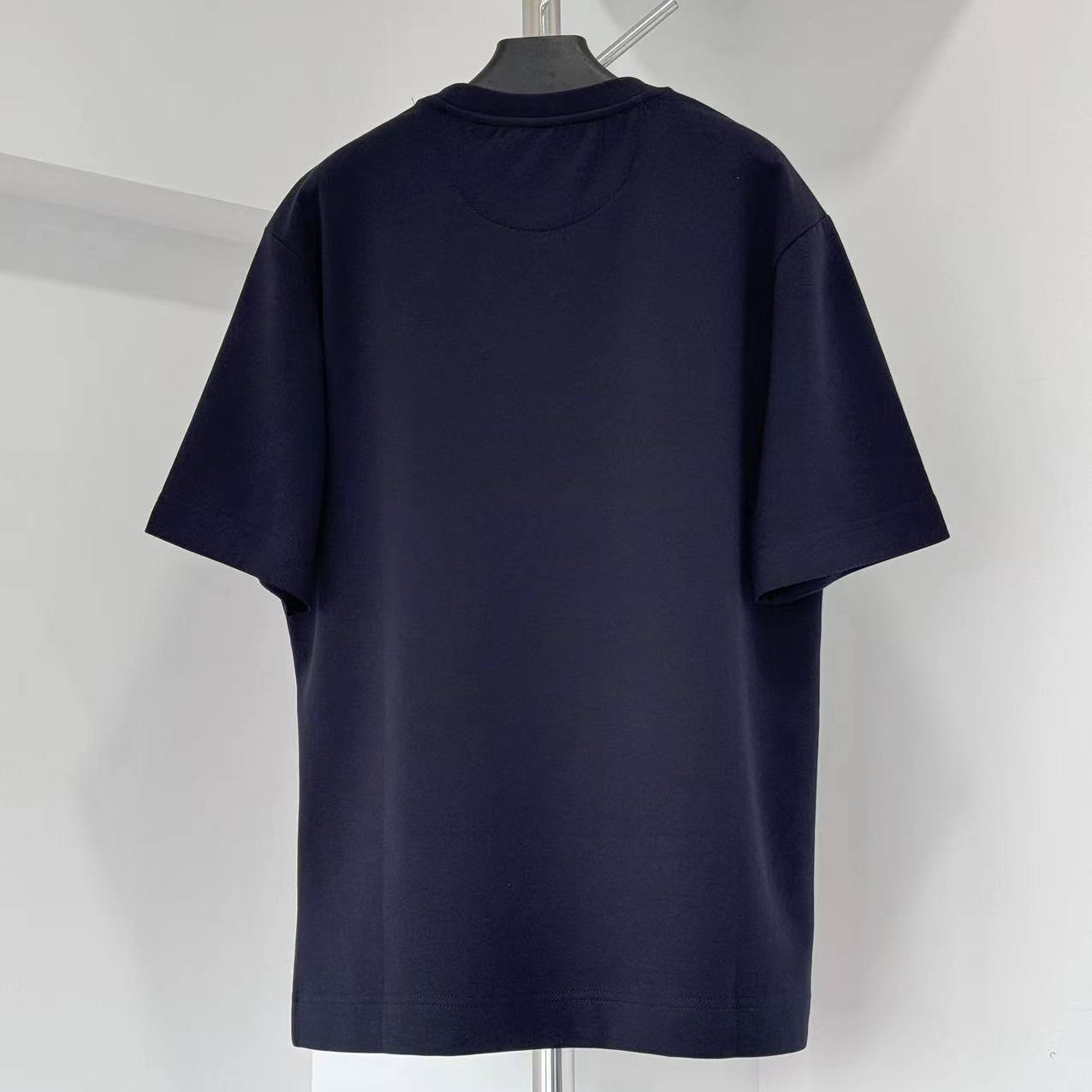 Fendi Blue Cotton T-shirt - DopestKickz