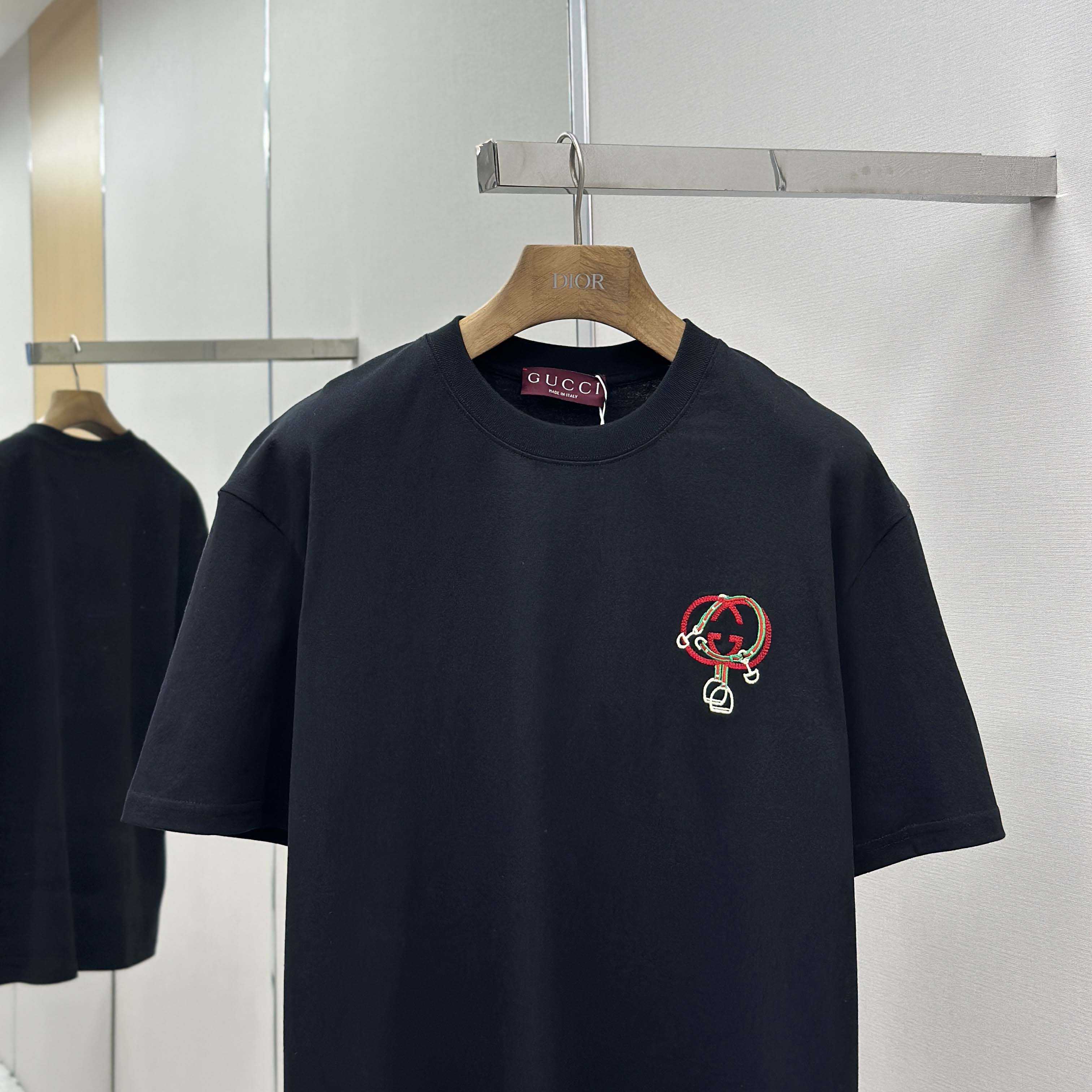 Gucci Cotton Jersey T-shirt With Embroidery - DopestKickz