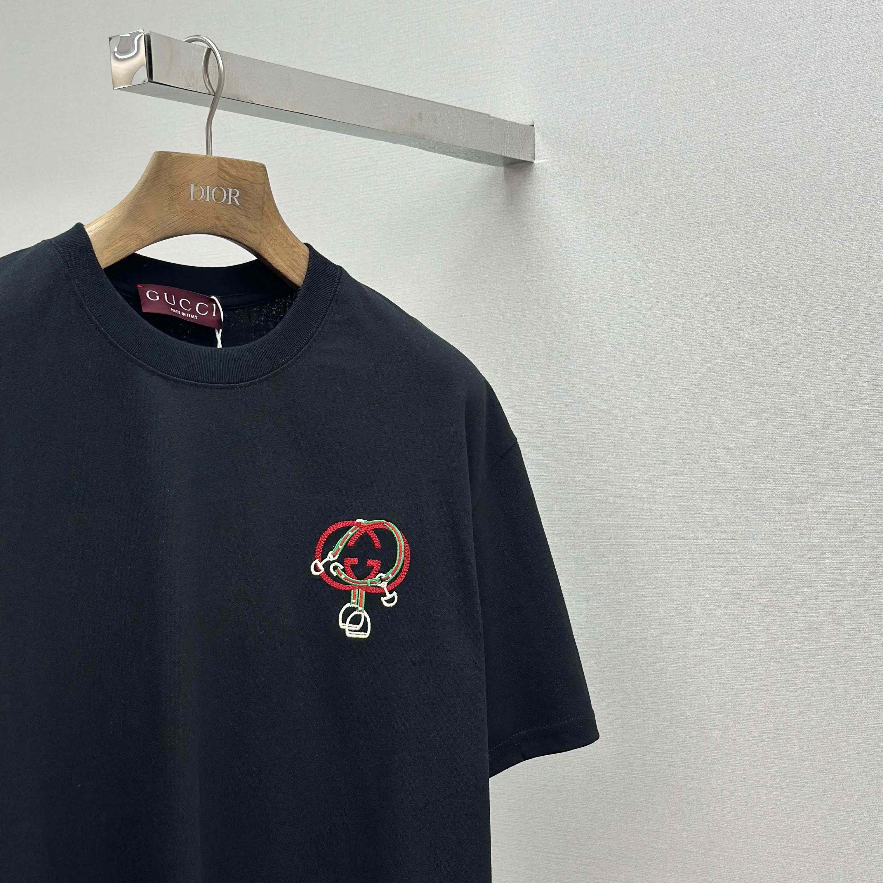 Gucci Cotton Jersey T-shirt With Embroidery - DopestKickz