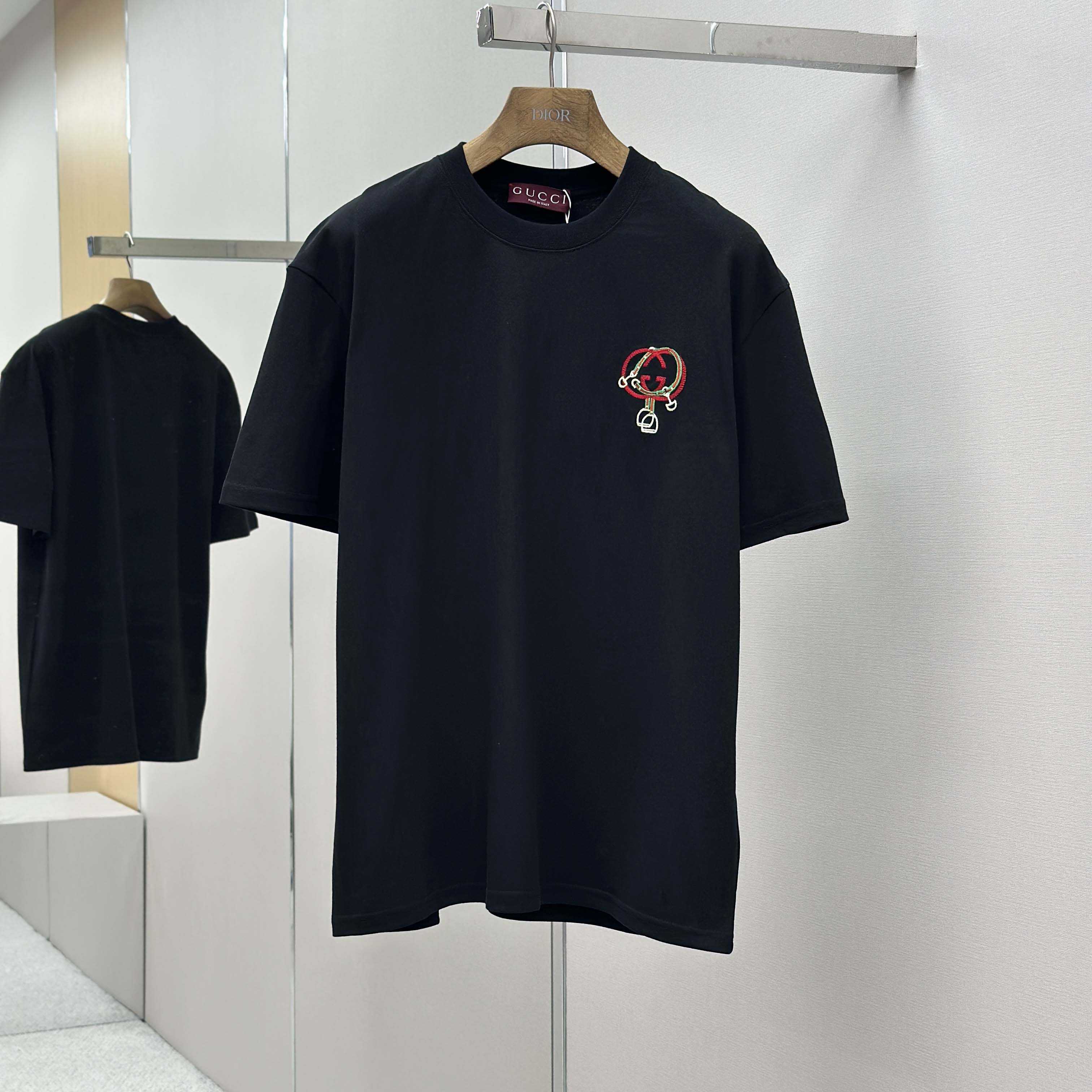 Gucci Cotton Jersey T-shirt With Embroidery - DopestKickz