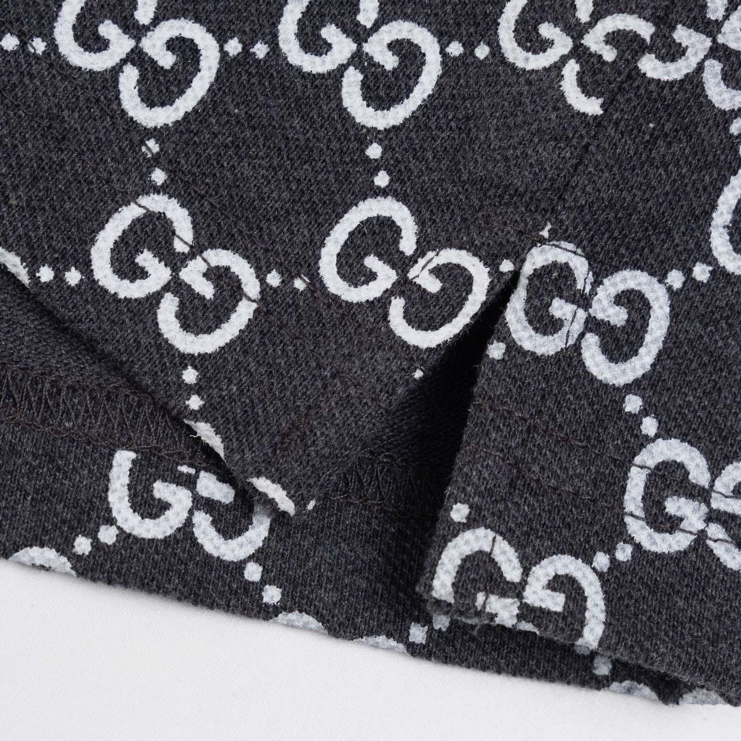 Gucci Cotton Polo Shirt With Embroidery  - DopestKickz