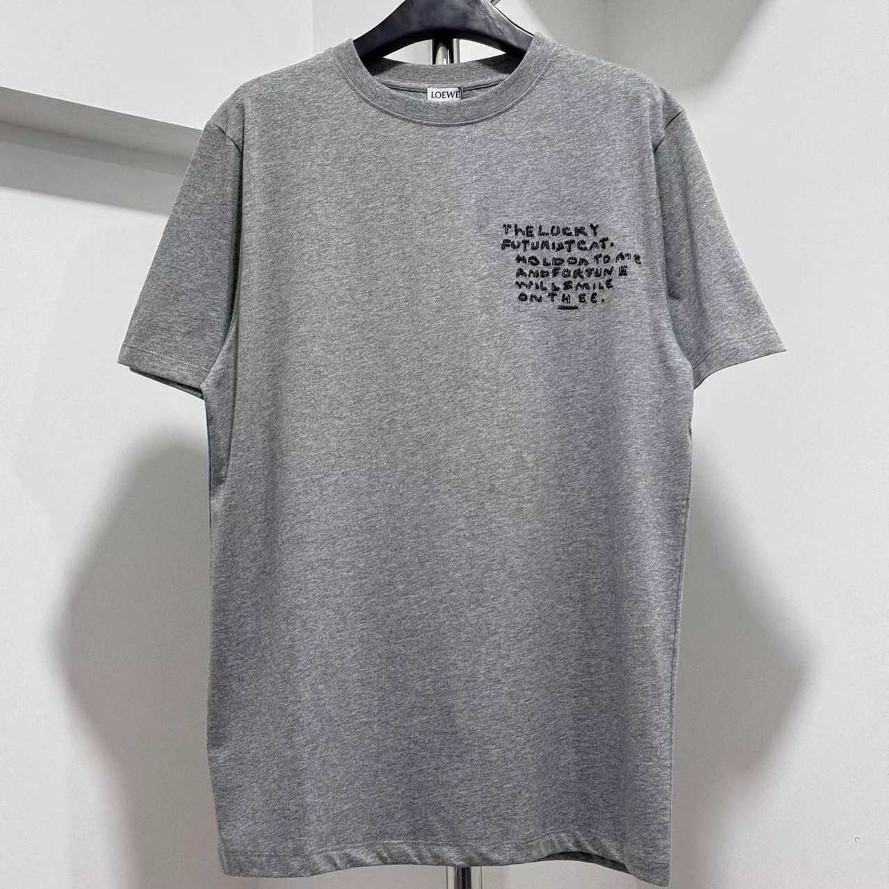 Loewe Regular Fit T-shirt In Cotton - DopestKickz