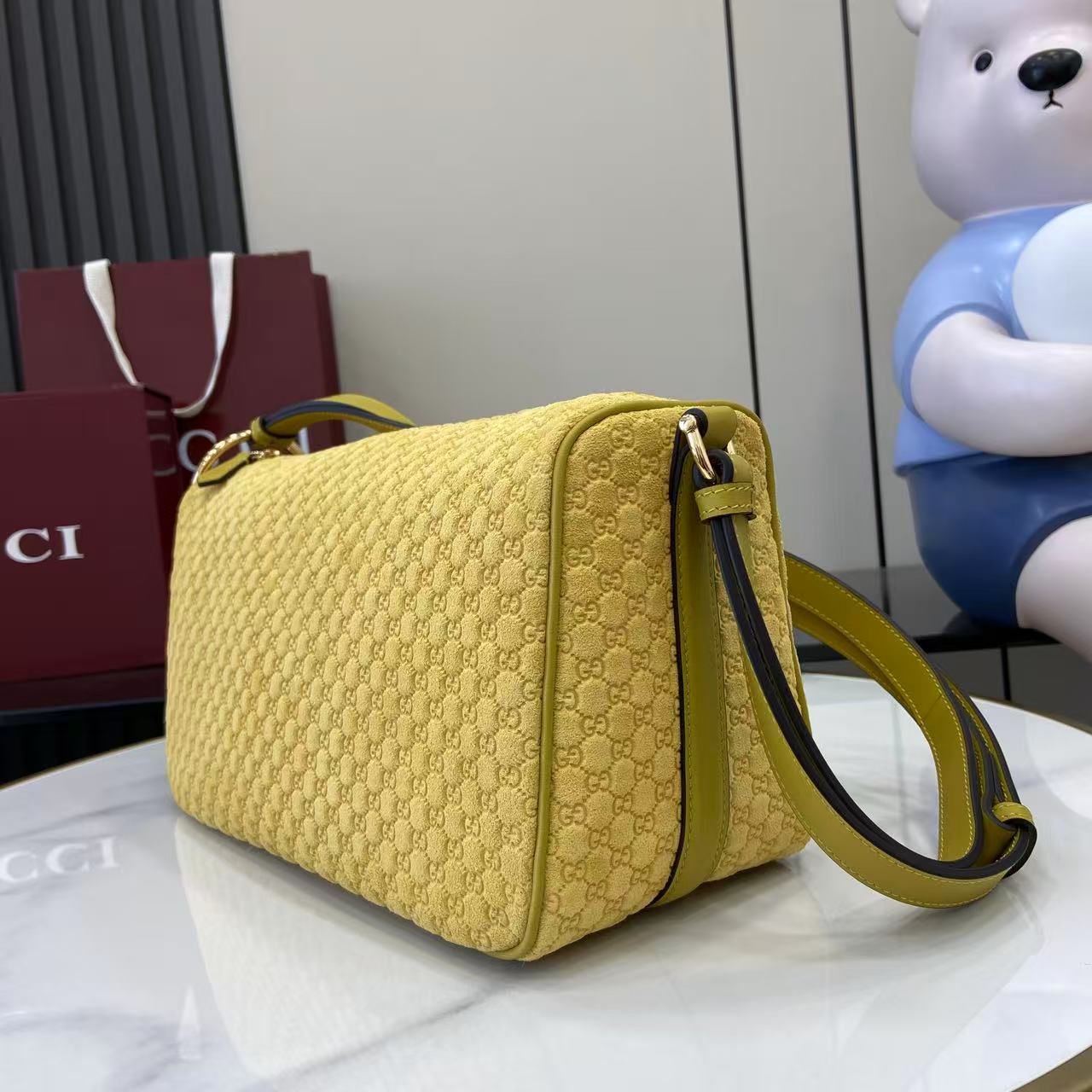 Gucci Half Horsebit Medium Shoulder Bag - DopestKickz