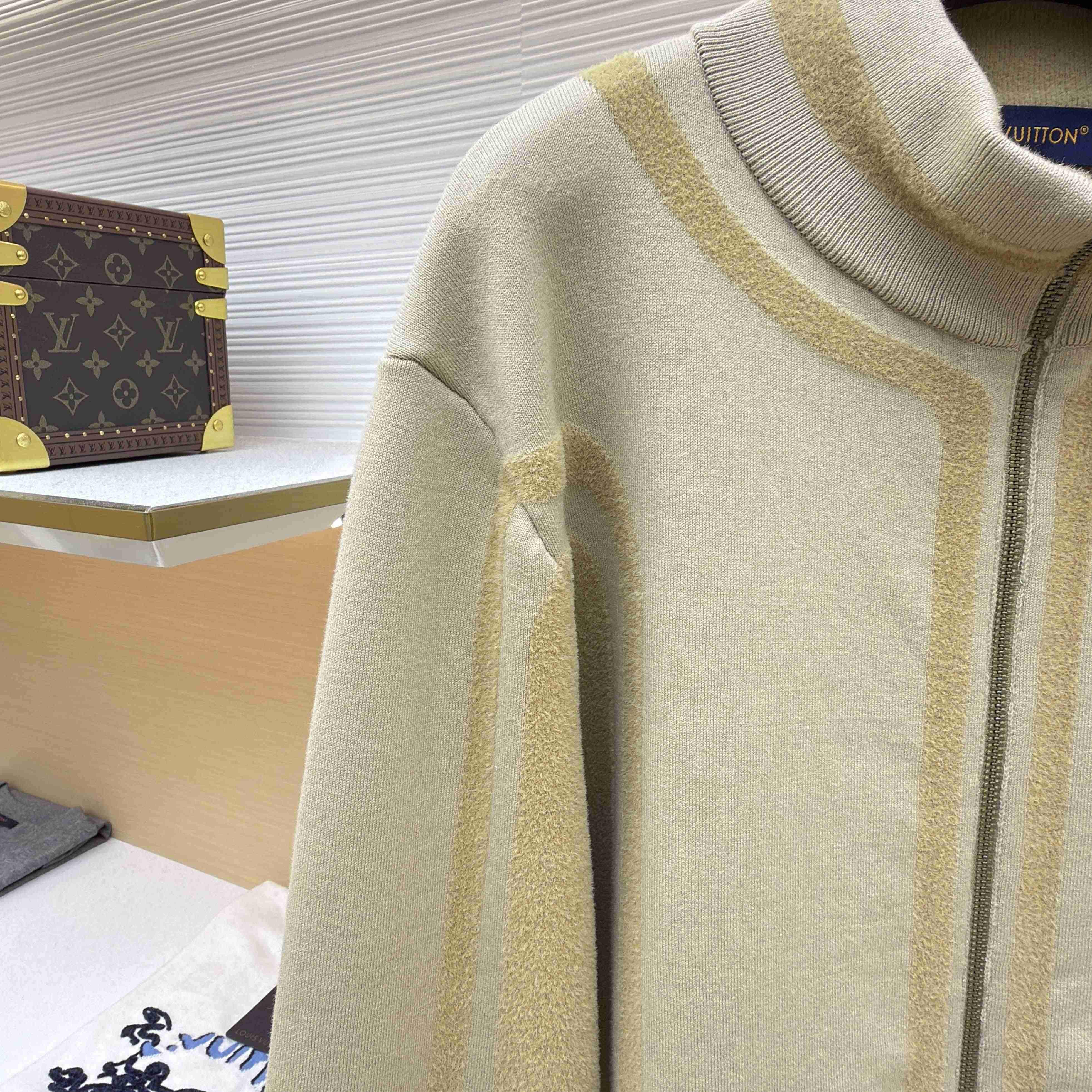 Louis Vuitton Knit Track Top - DopestKickz