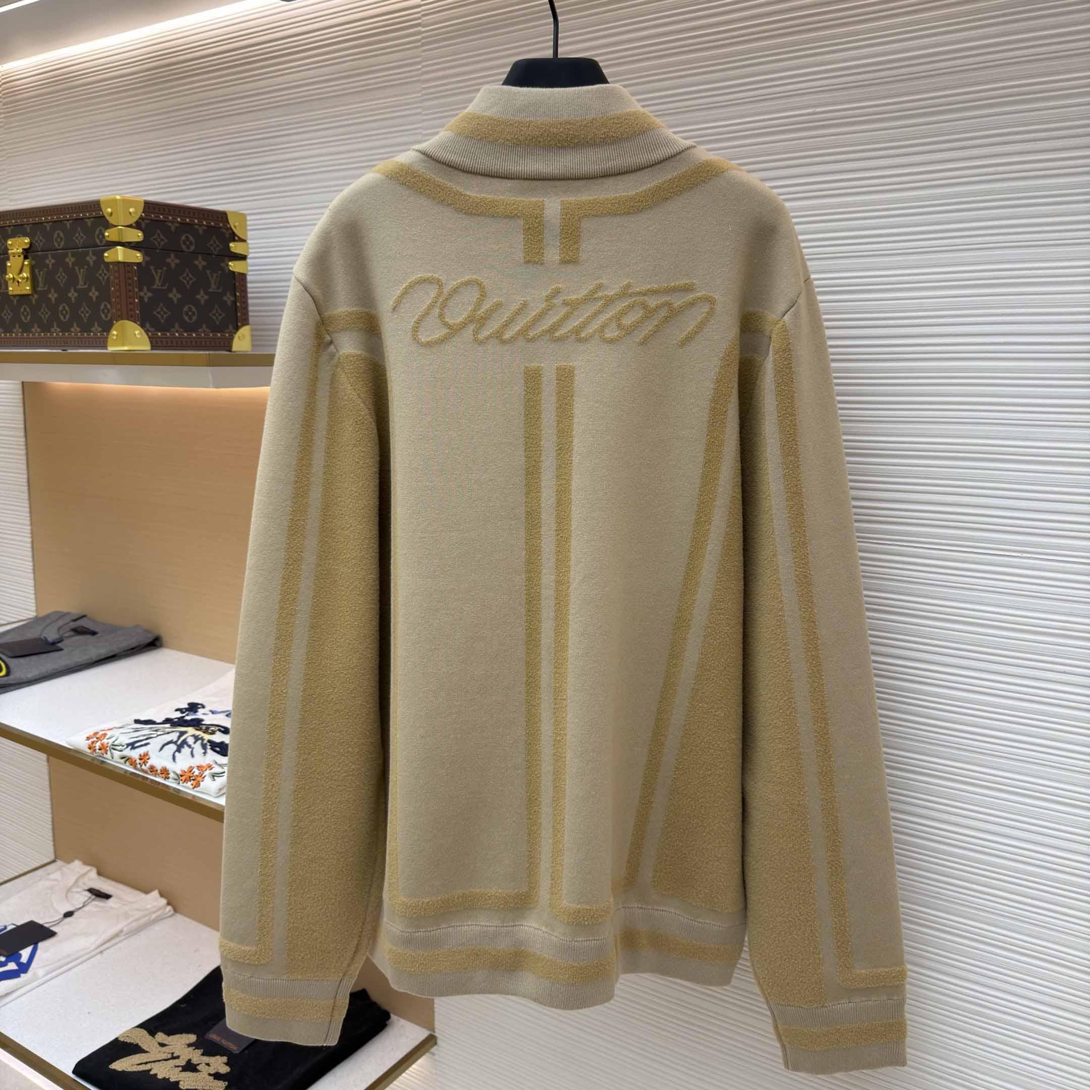 Louis Vuitton Knit Track Top - DopestKickz