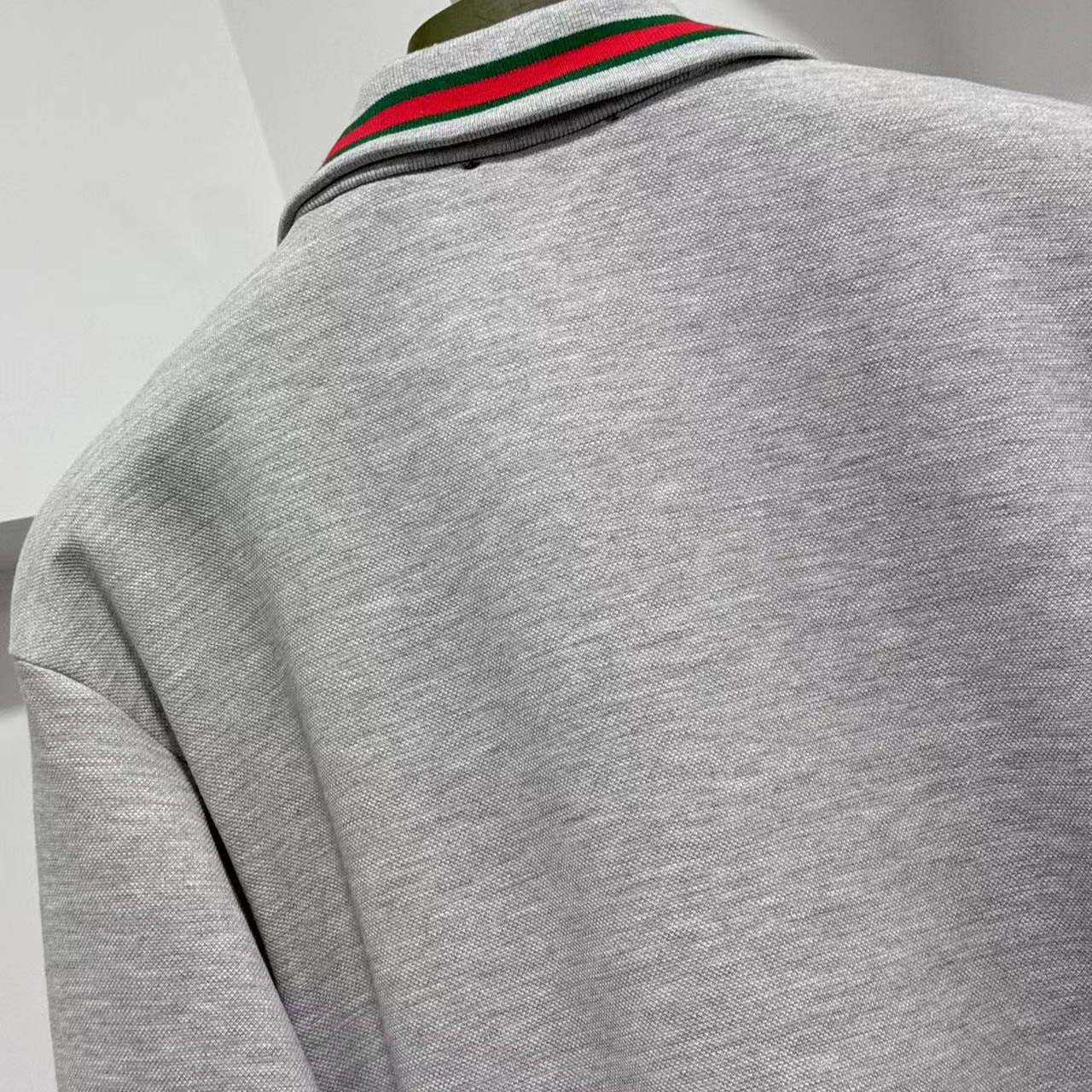 Gucci Zip-up Funnel-neck T-shirt - DopestKickz