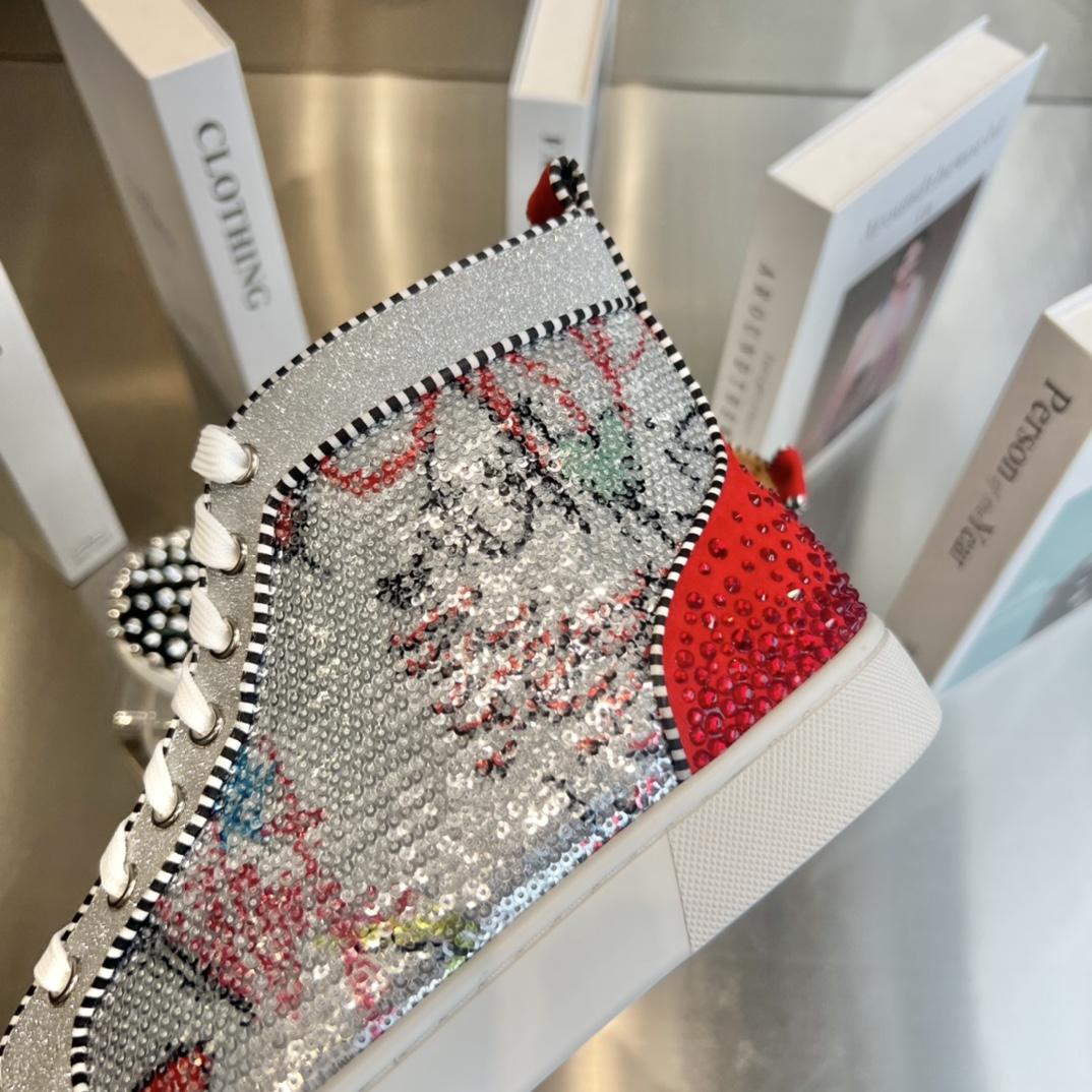 Christian Louboutin High-Top Sneakers - DopestKickz