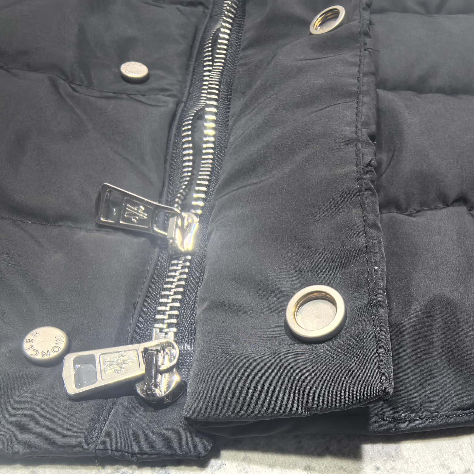 Moncler Ribbed Cotton and Quilted Shell Down Zip-Up Cardigan - DopestKickz