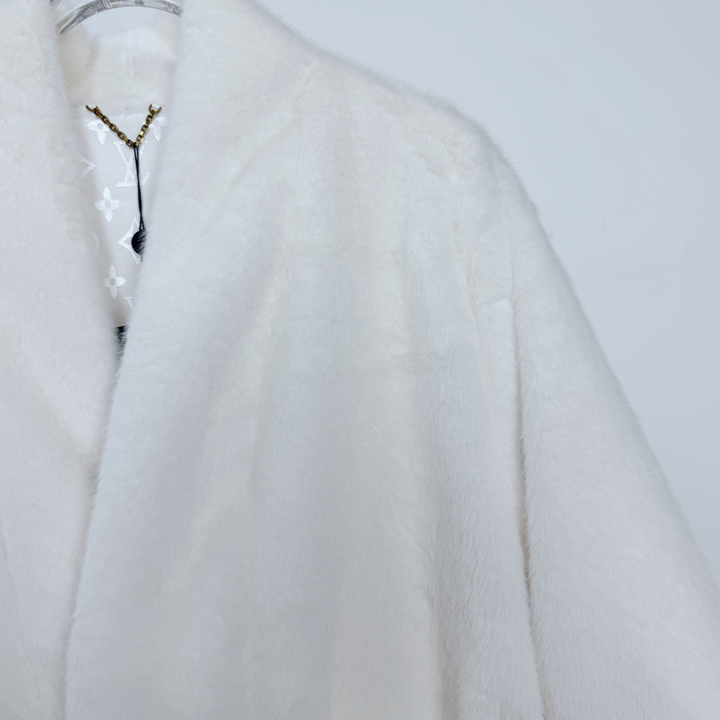 Louis Vuitton Mink Kimono Jacket - DopestKickz