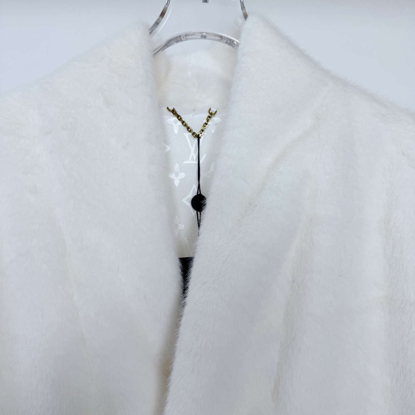 Louis Vuitton Mink Kimono Jacket - DopestKickz