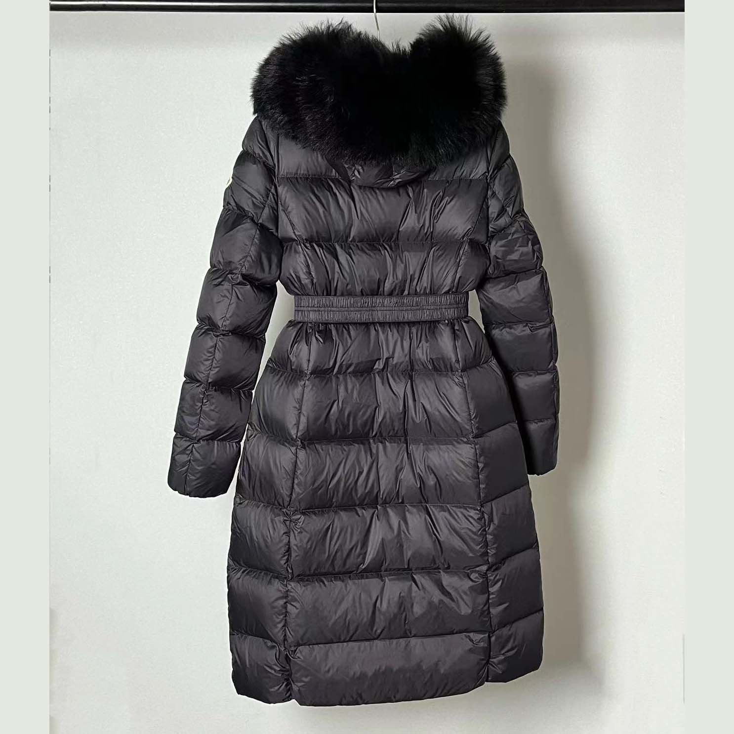 Moncler Boedic Down Jacket With A Detachable Shearling Trim - DopestKickz