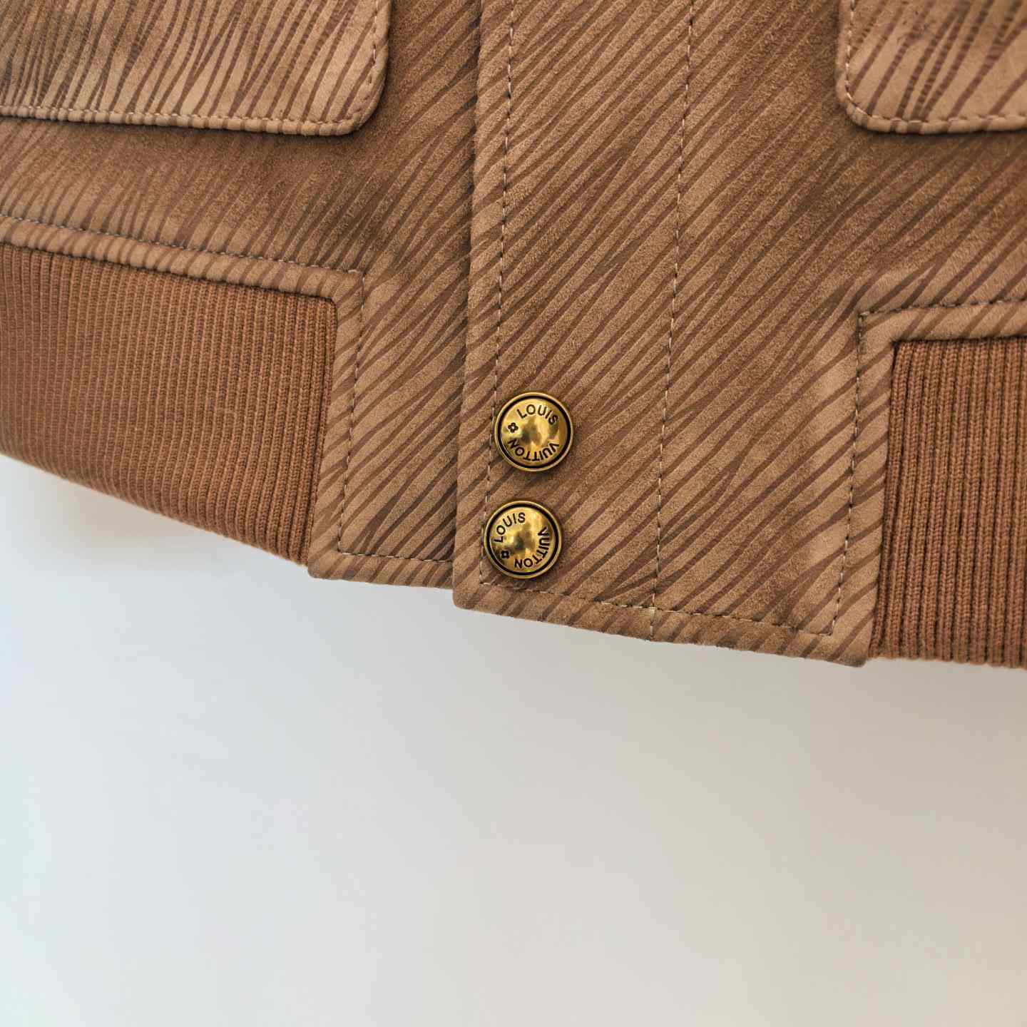 Louis Vuitton Epi Embossed Leather Flight Jacket - DopestKickz