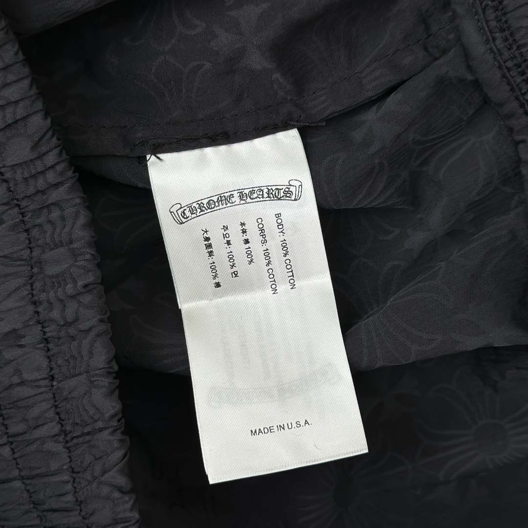 Chrome Hearts All-Over Nylon Track Jacket - DopestKickz