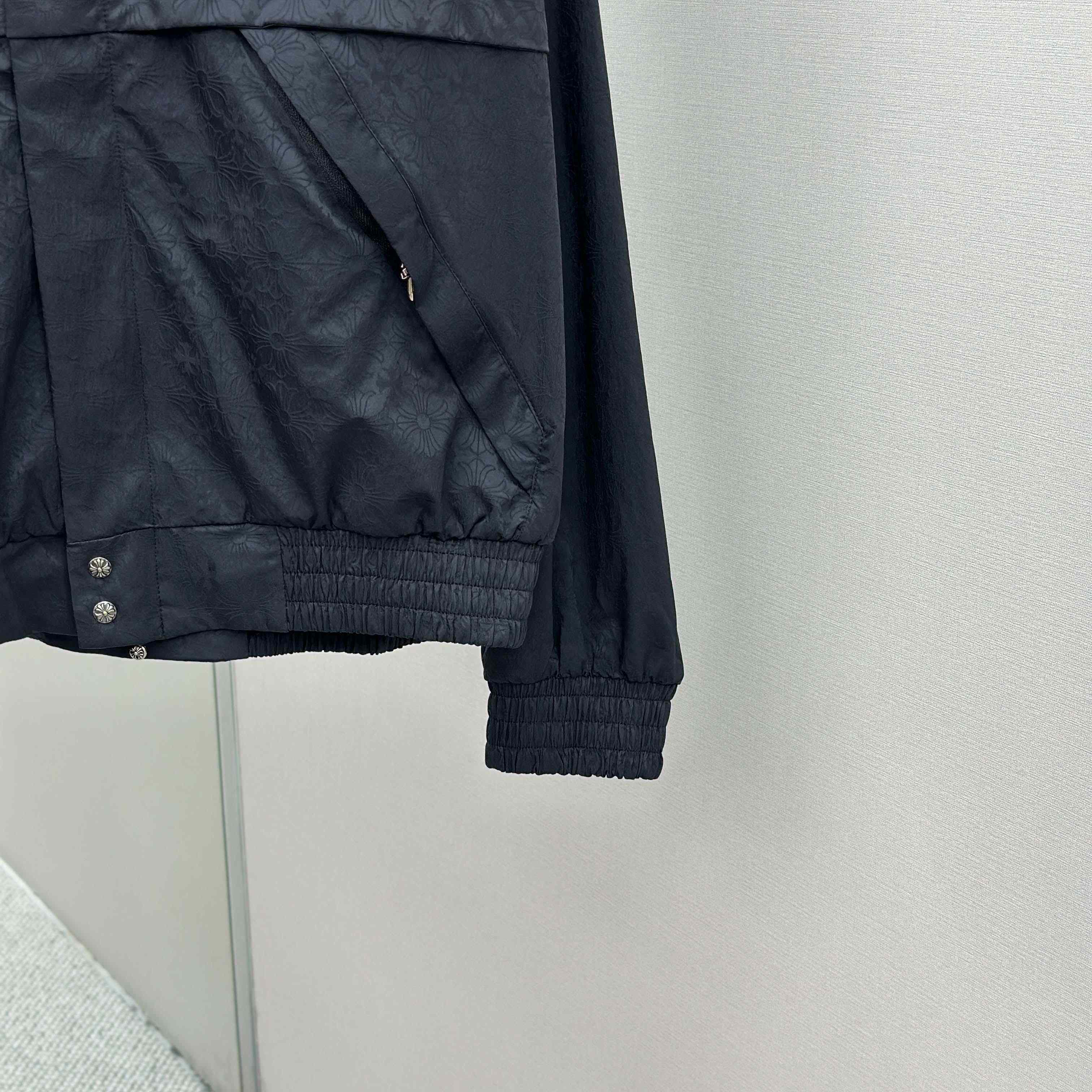 Chrome Hearts All-Over Nylon Track Jacket - DopestKickz