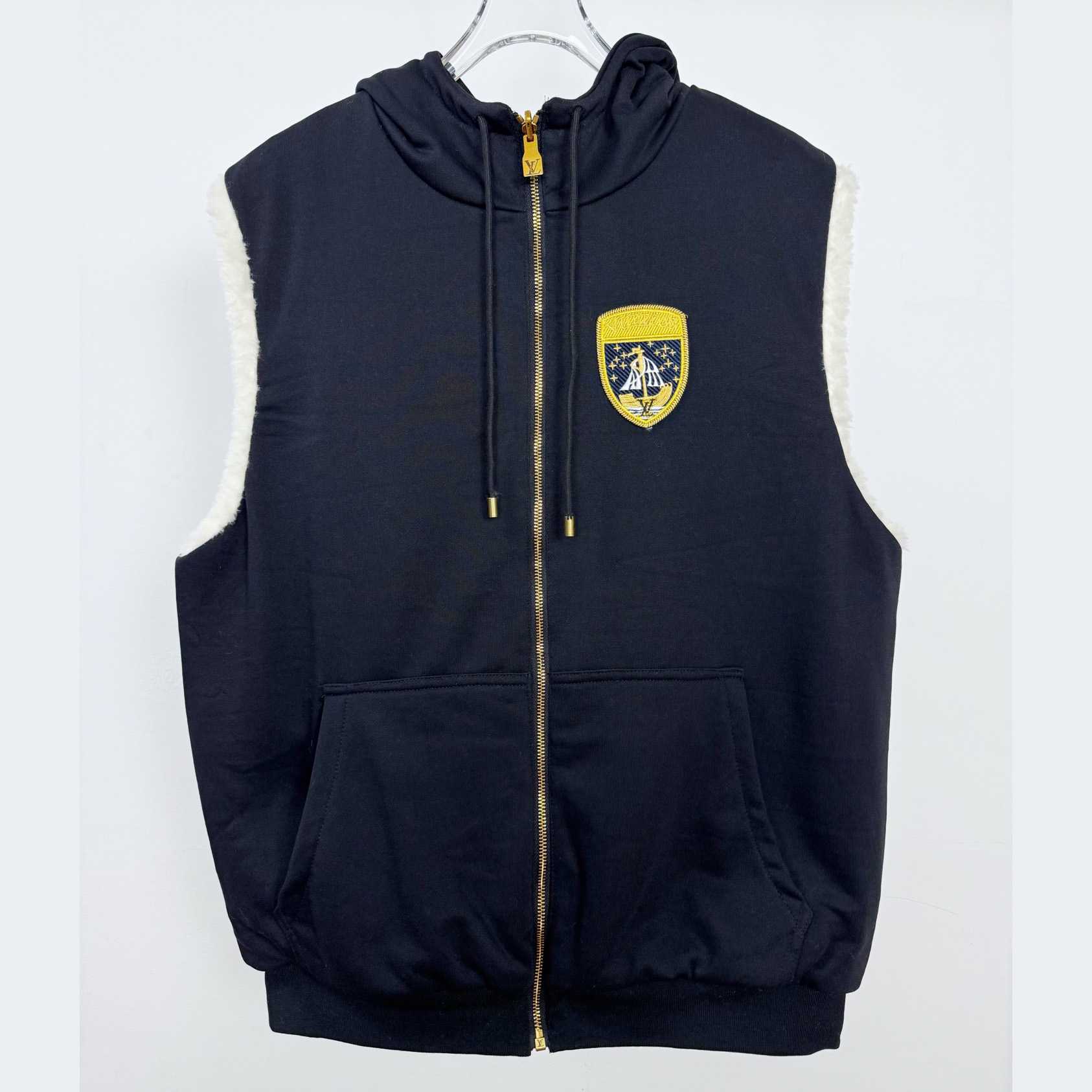 Louis Vuitton Reversible Fleece Gilet - DopestKickz