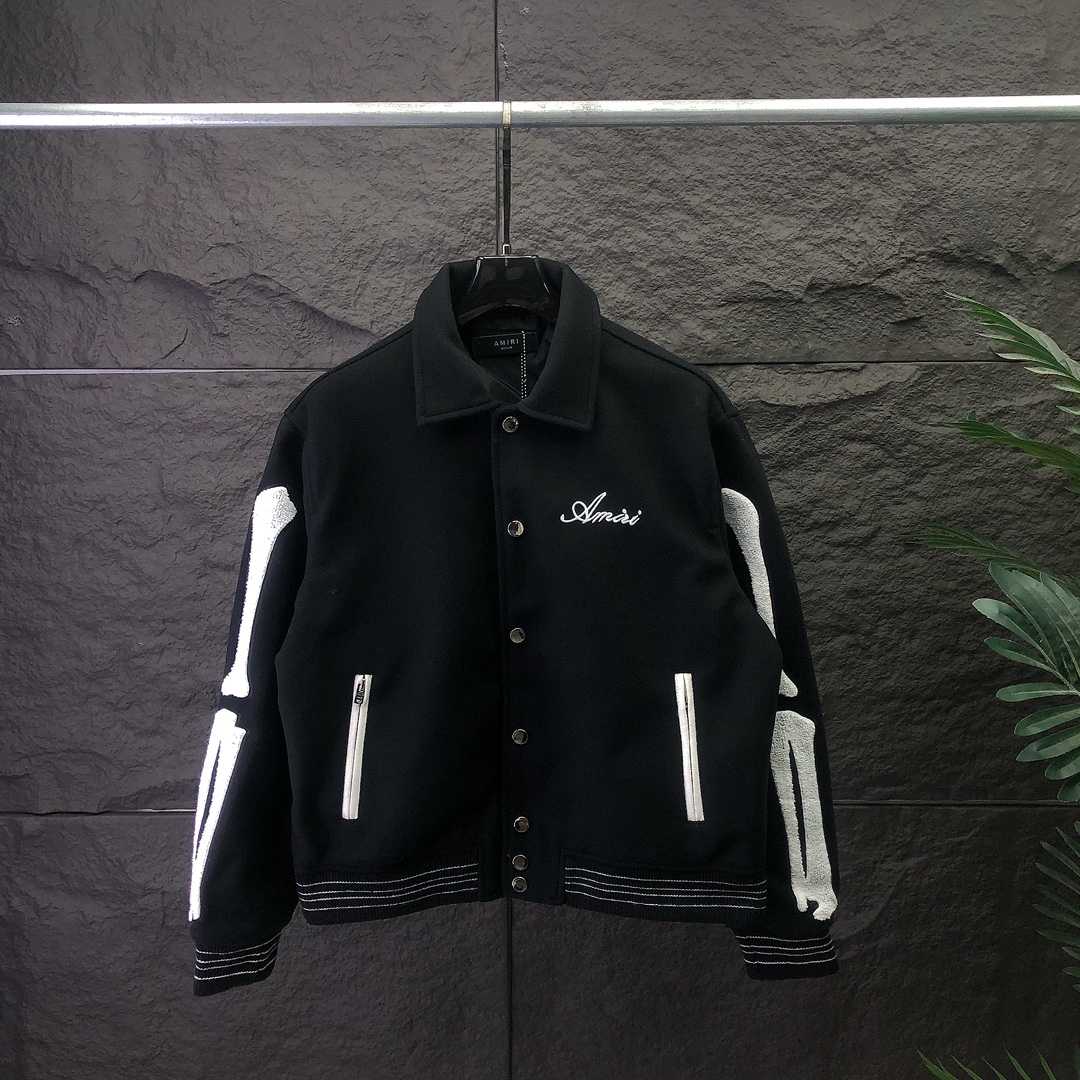 Amiri Bones Varsity Jacket - DopestKickz