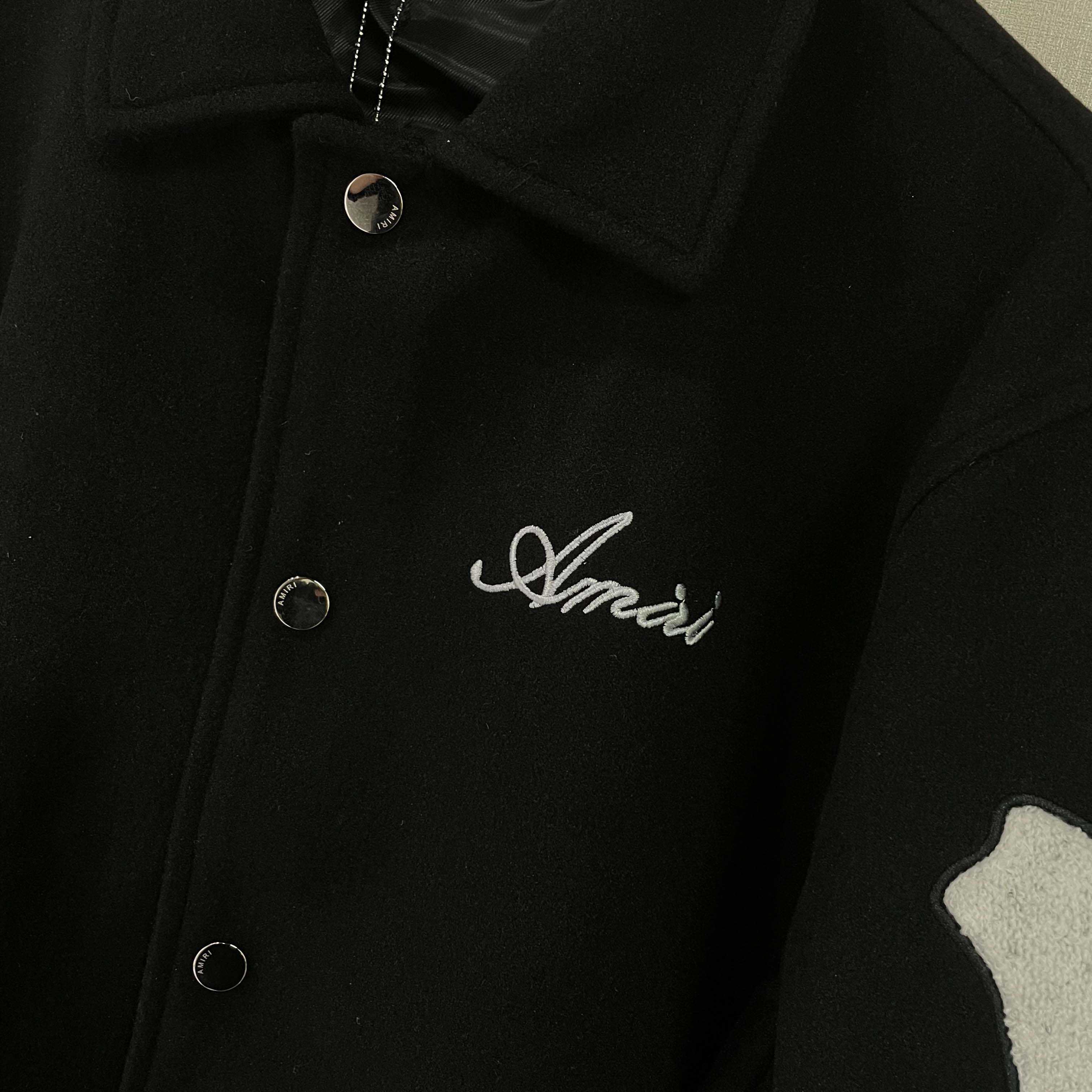 Amiri Bones Varsity Jacket - DopestKickz