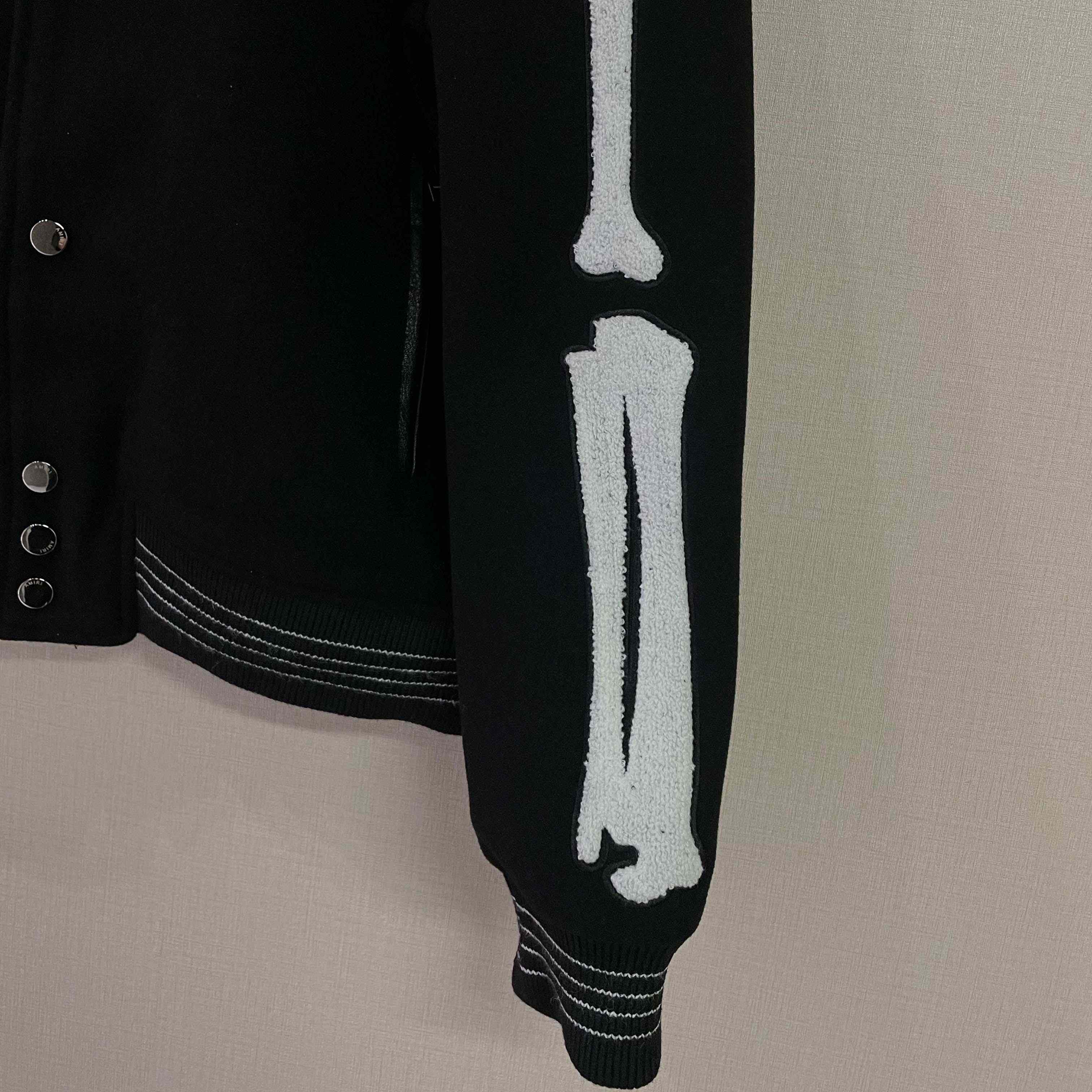 Amiri Bones Varsity Jacket - DopestKickz