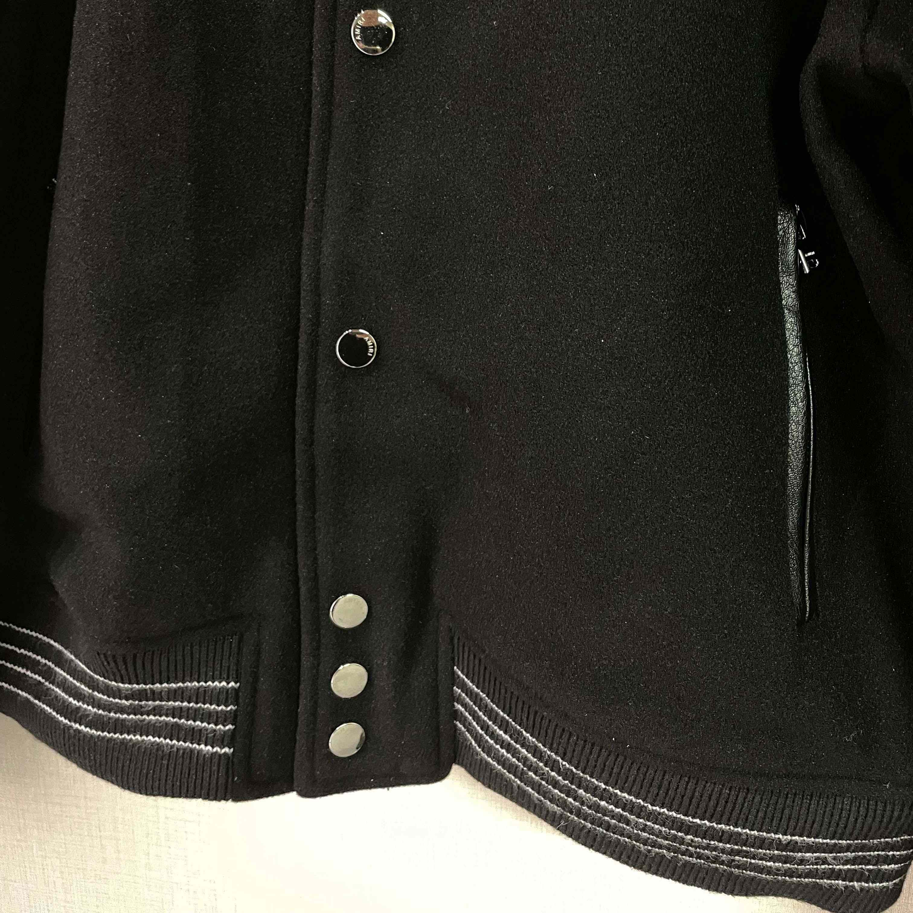 Amiri Bones Varsity Jacket - DopestKickz