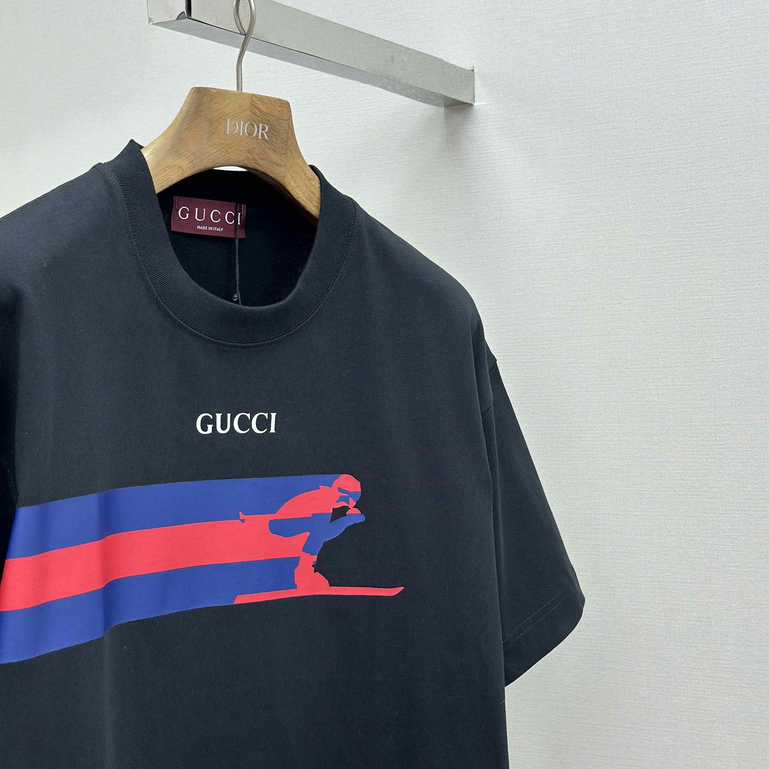 Gucci Cotton Jersey T-shirt With Print - DopestKickz