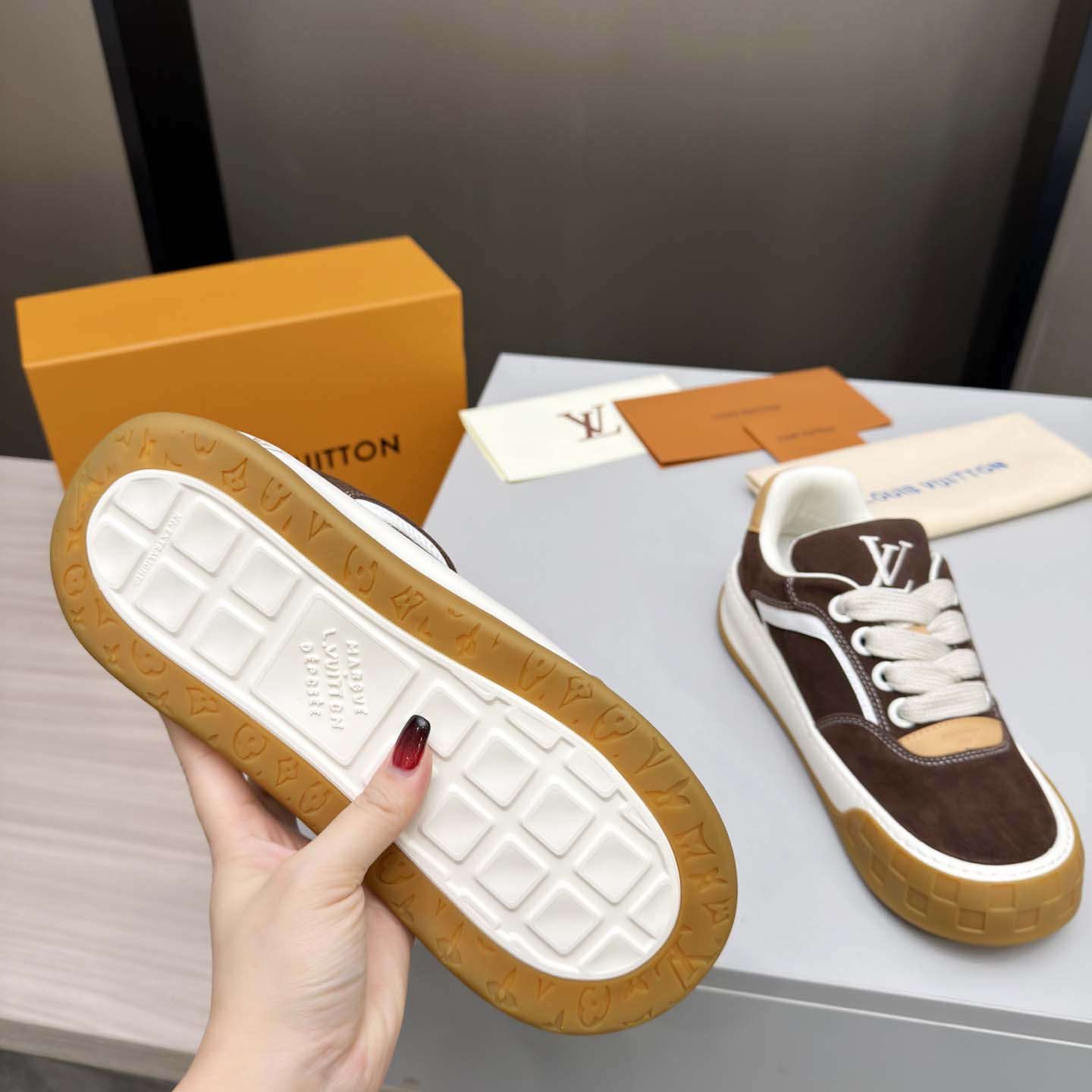 Louis Vuitton LV Tilted Sneaker  - DopestKickz