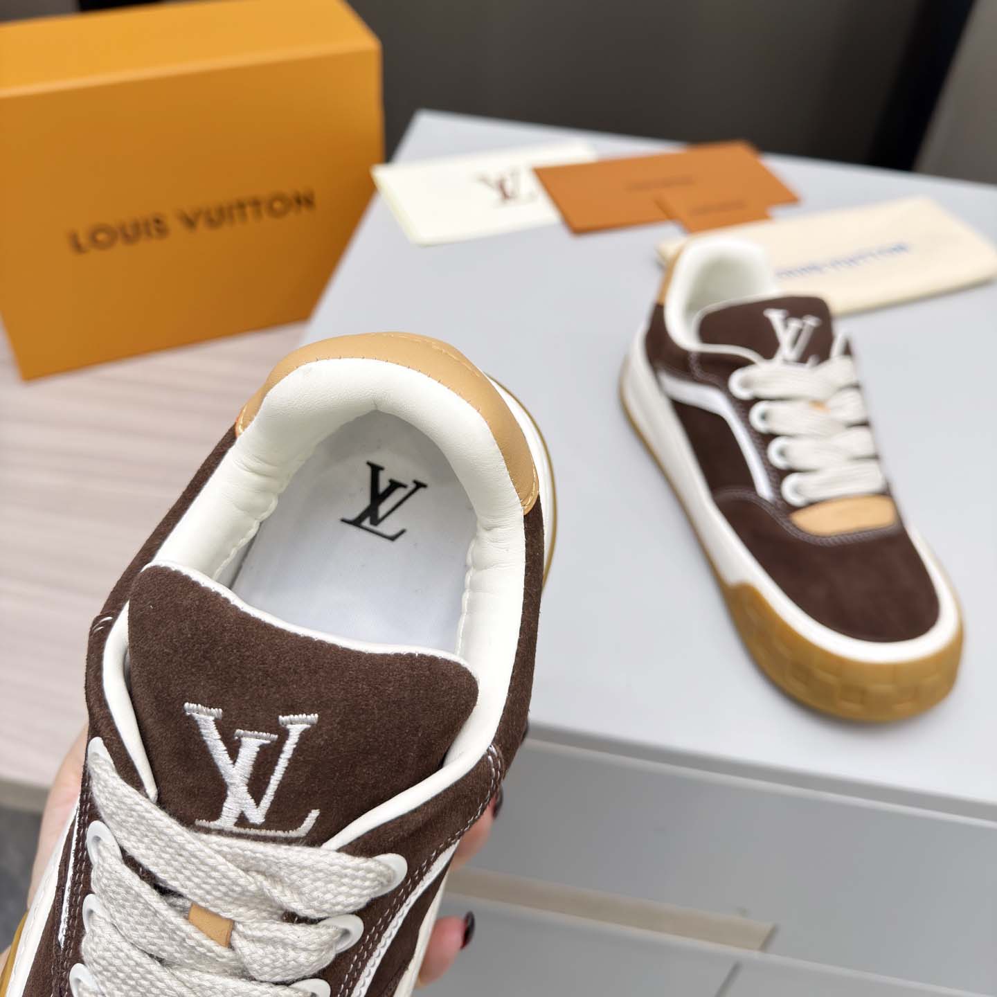 Louis Vuitton LV Tilted Sneaker  - DopestKickz