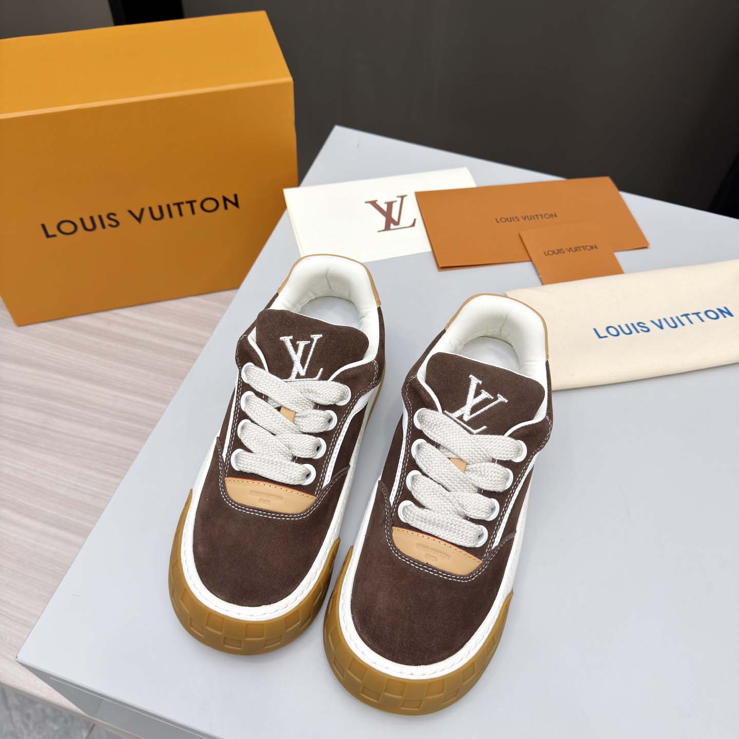 Louis Vuitton LV Tilted Sneaker  - DopestKickz