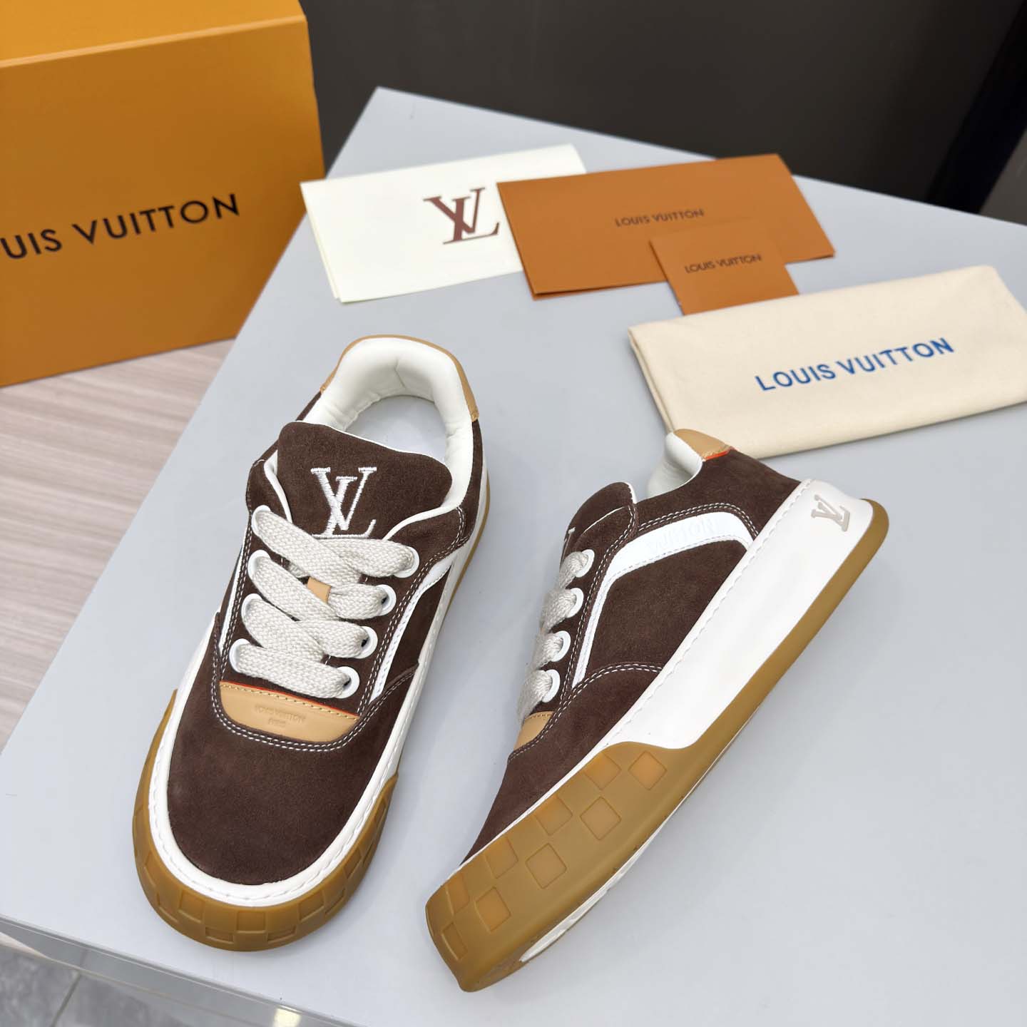 Louis Vuitton LV Tilted Sneaker  - DopestKickz