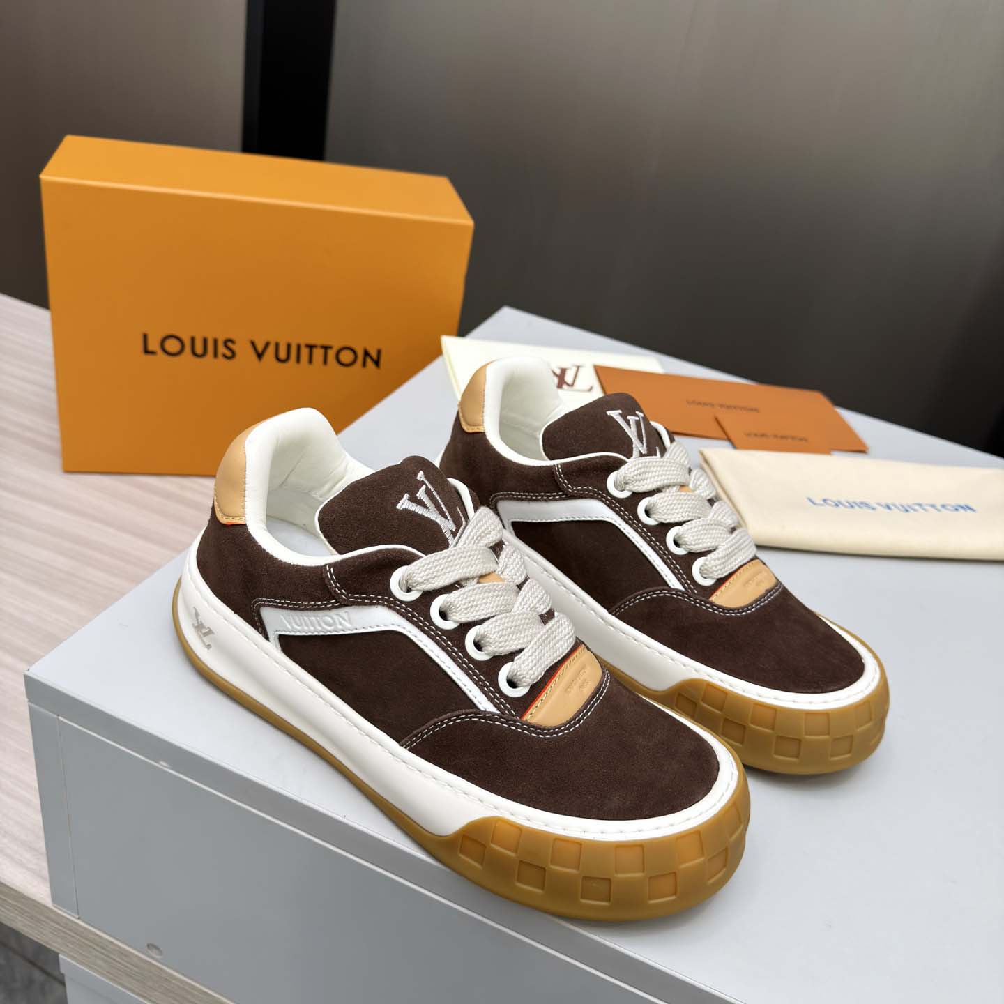 Louis Vuitton LV Tilted Sneaker  - DopestKickz
