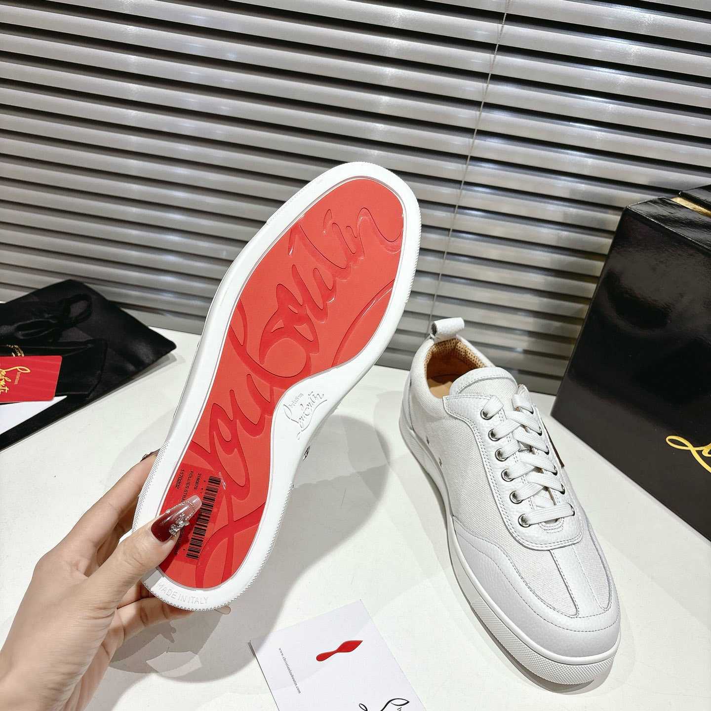 Christian Louboutin Retero Sneakers - DopestKickz