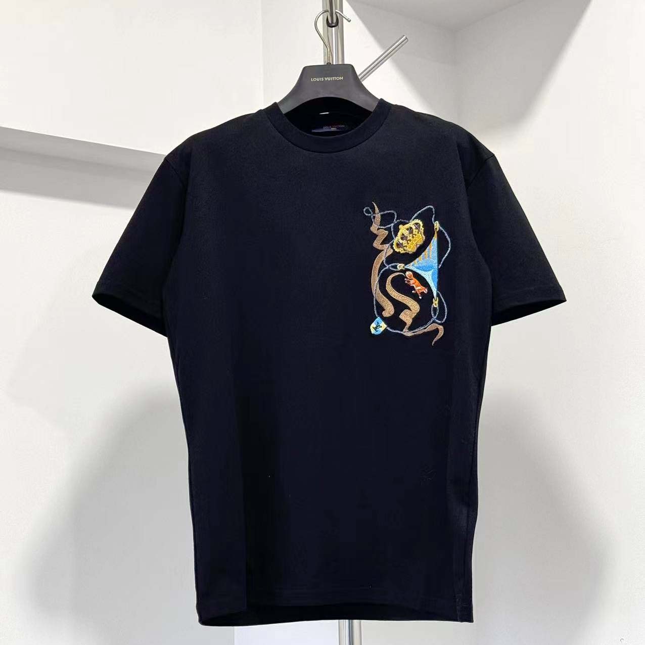 Louis Vuitton Embroidered T-Shirt  - DopestKickz