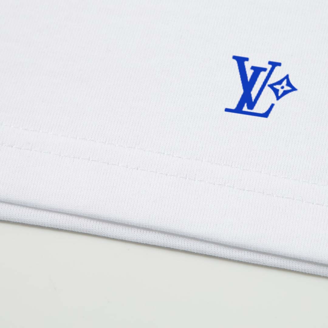 Louis Vuitton Graphic Cotton T-Shirt  1AHCW6 - DopestKickz
