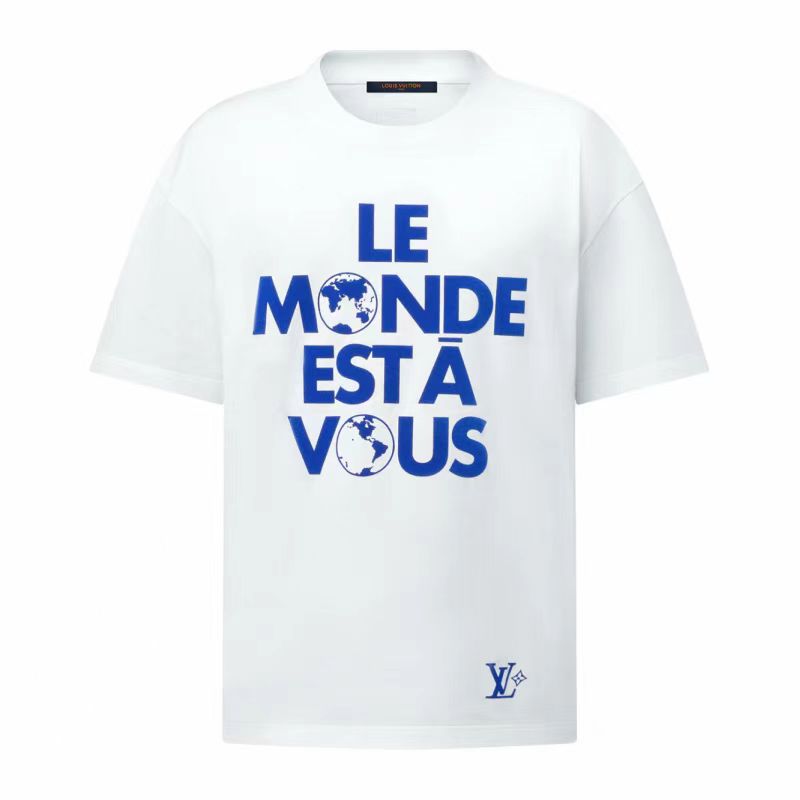 Louis Vuitton Graphic Cotton T-Shirt  1AHCW6 - DopestKickz