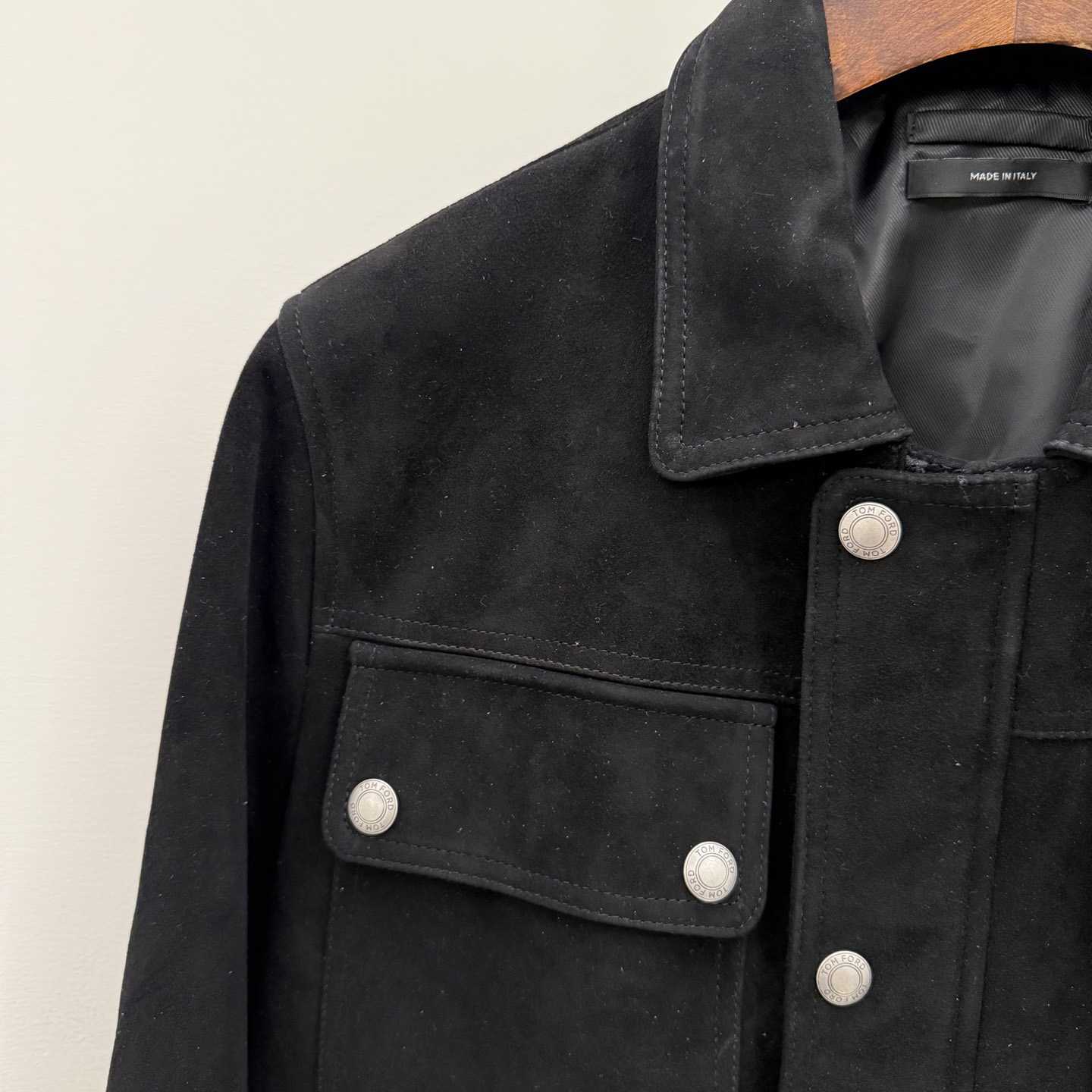 Tom Ford Men's Suede Motor Jacket - DopestKickz