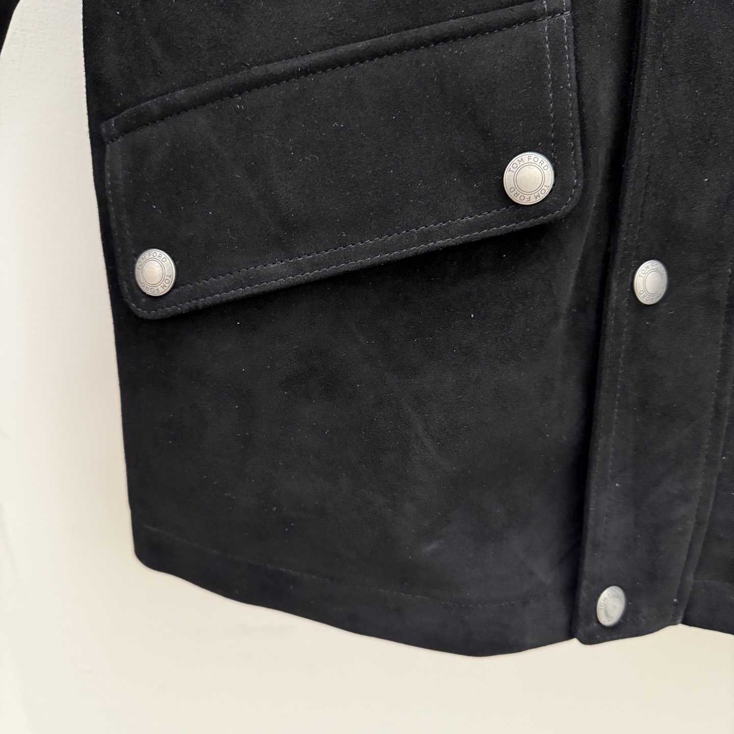 Tom Ford Men's Suede Motor Jacket - DopestKickz