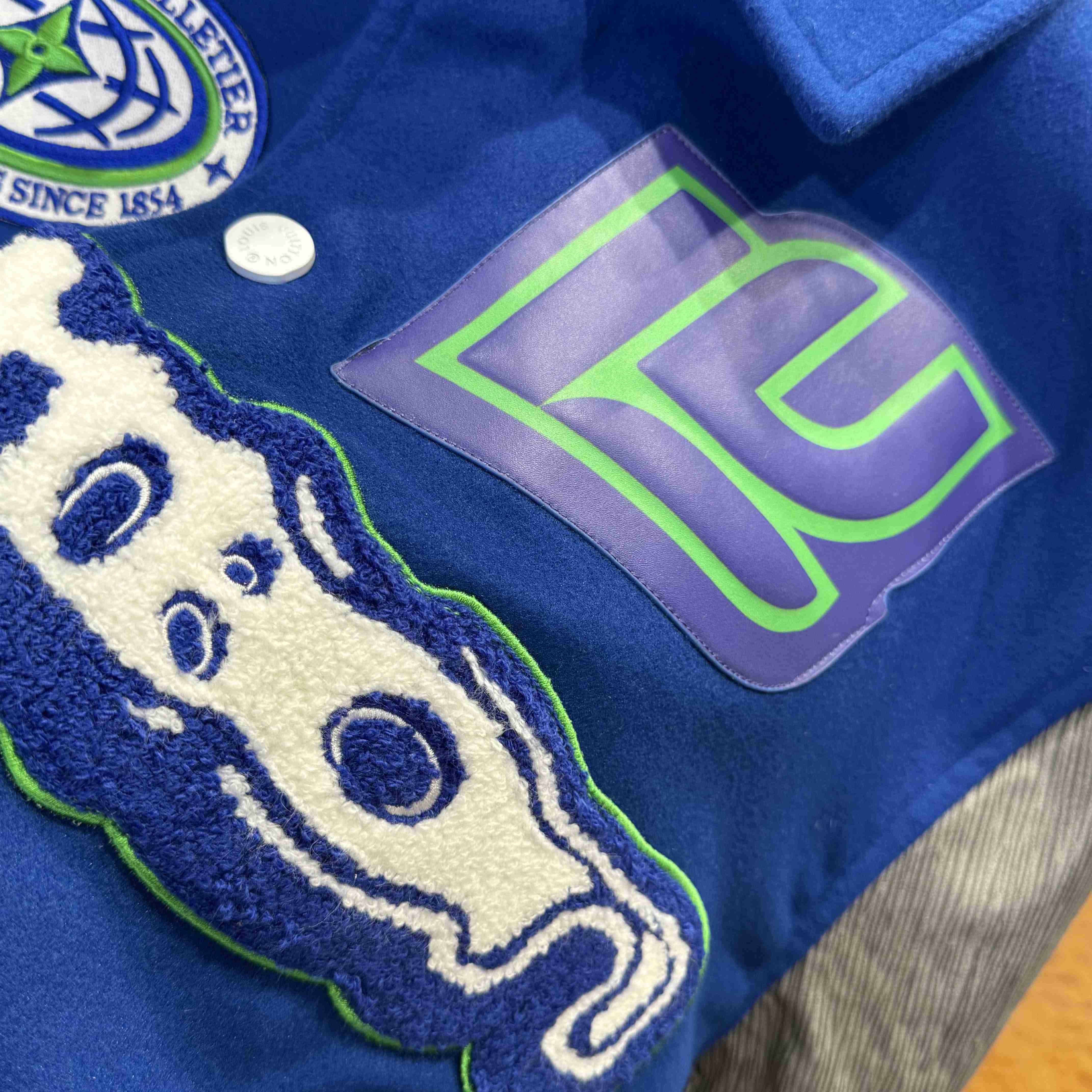 Louis Vuitton Varsity Jacket  - DopestKickz