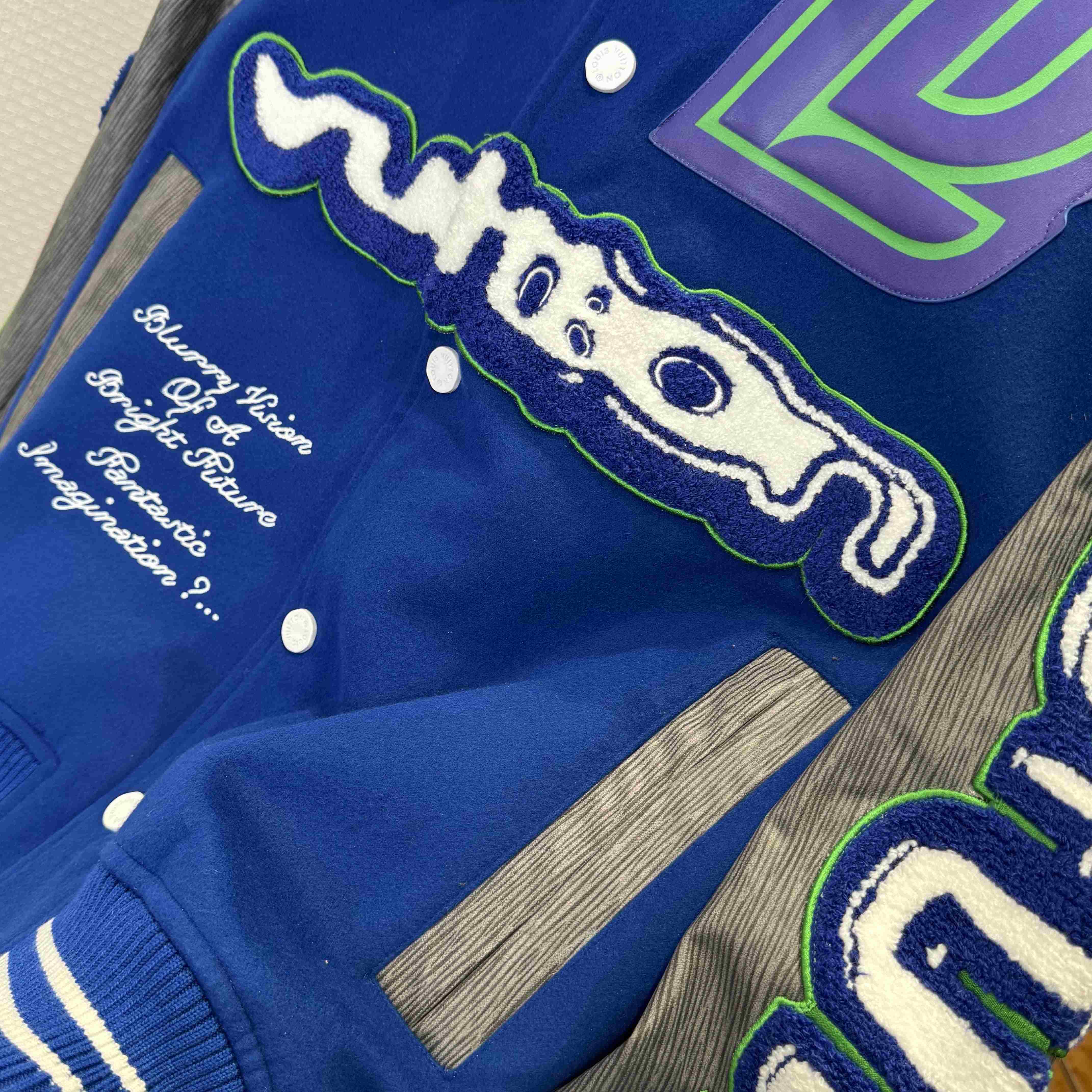 Louis Vuitton Varsity Jacket  - DopestKickz