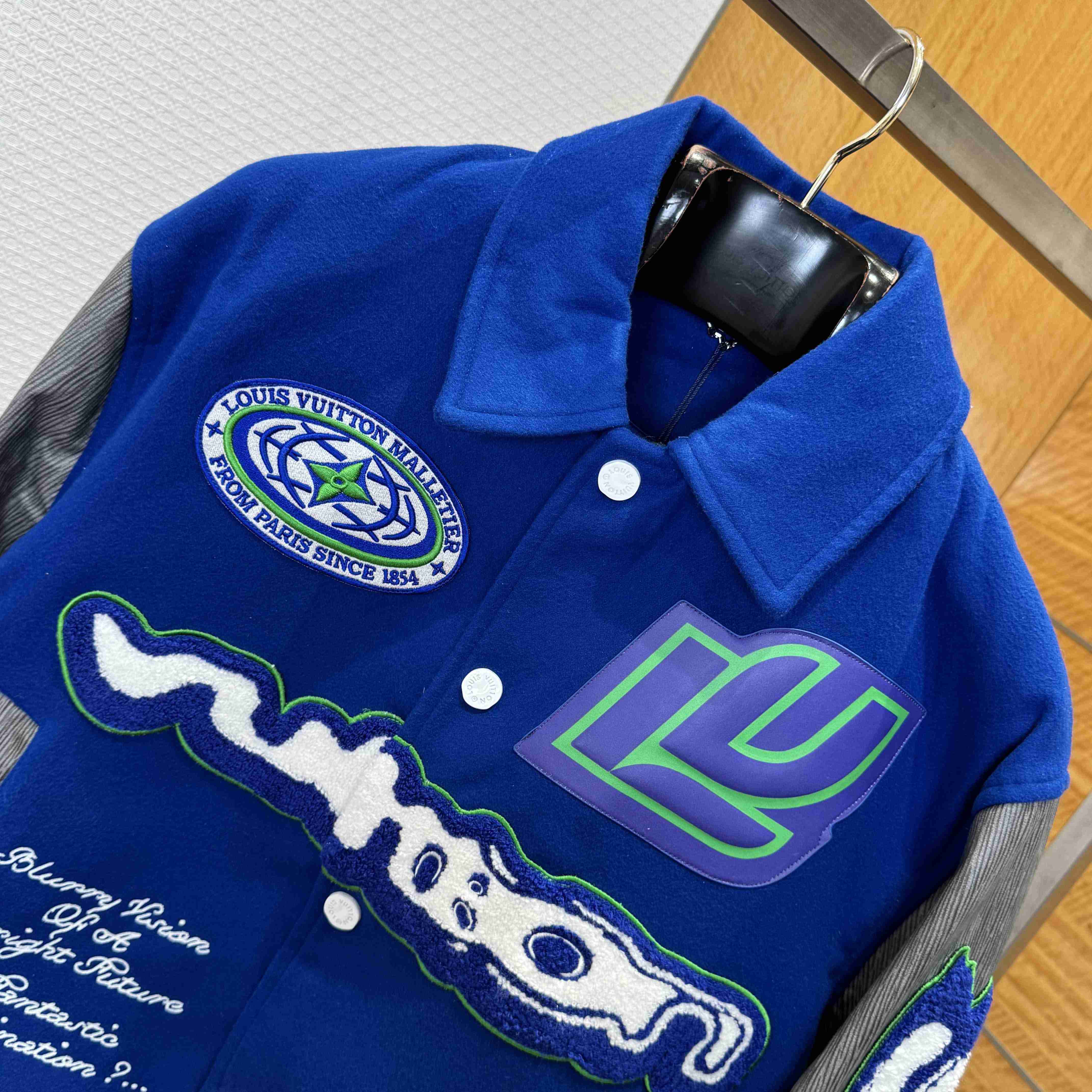 Louis Vuitton Varsity Jacket  - DopestKickz