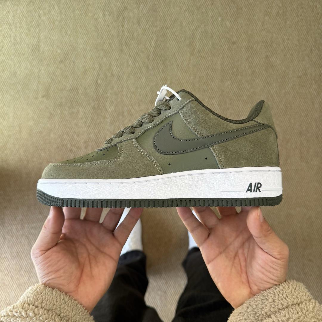 Nike Air Force 1 Low “Olive Suede” | IB6388-200 - DopestKickz