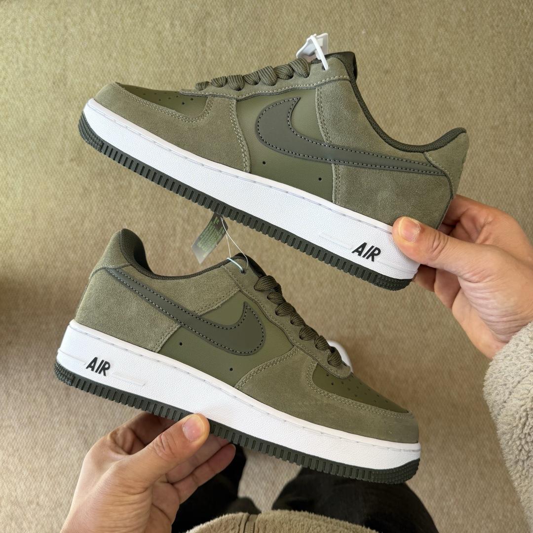 Nike Air Force 1 Low “Olive Suede” | IB6388-200 - DopestKickz