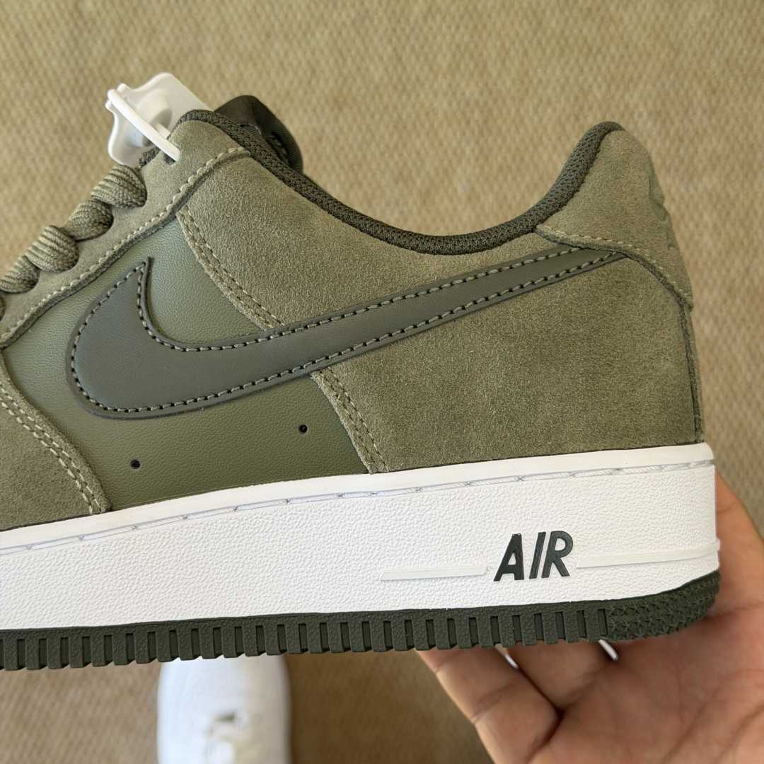 Nike Air Force 1 Low “Olive Suede” | IB6388-200 - DopestKickz